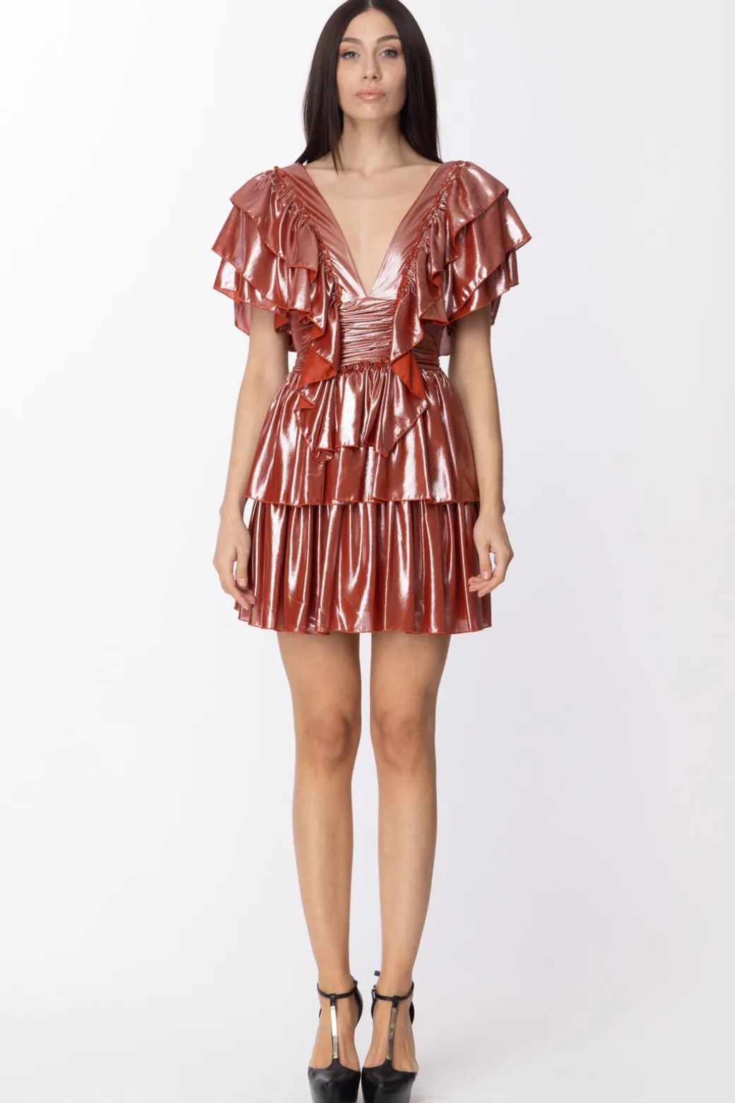 Donna Aniye By Abito con Rouches Cadillac