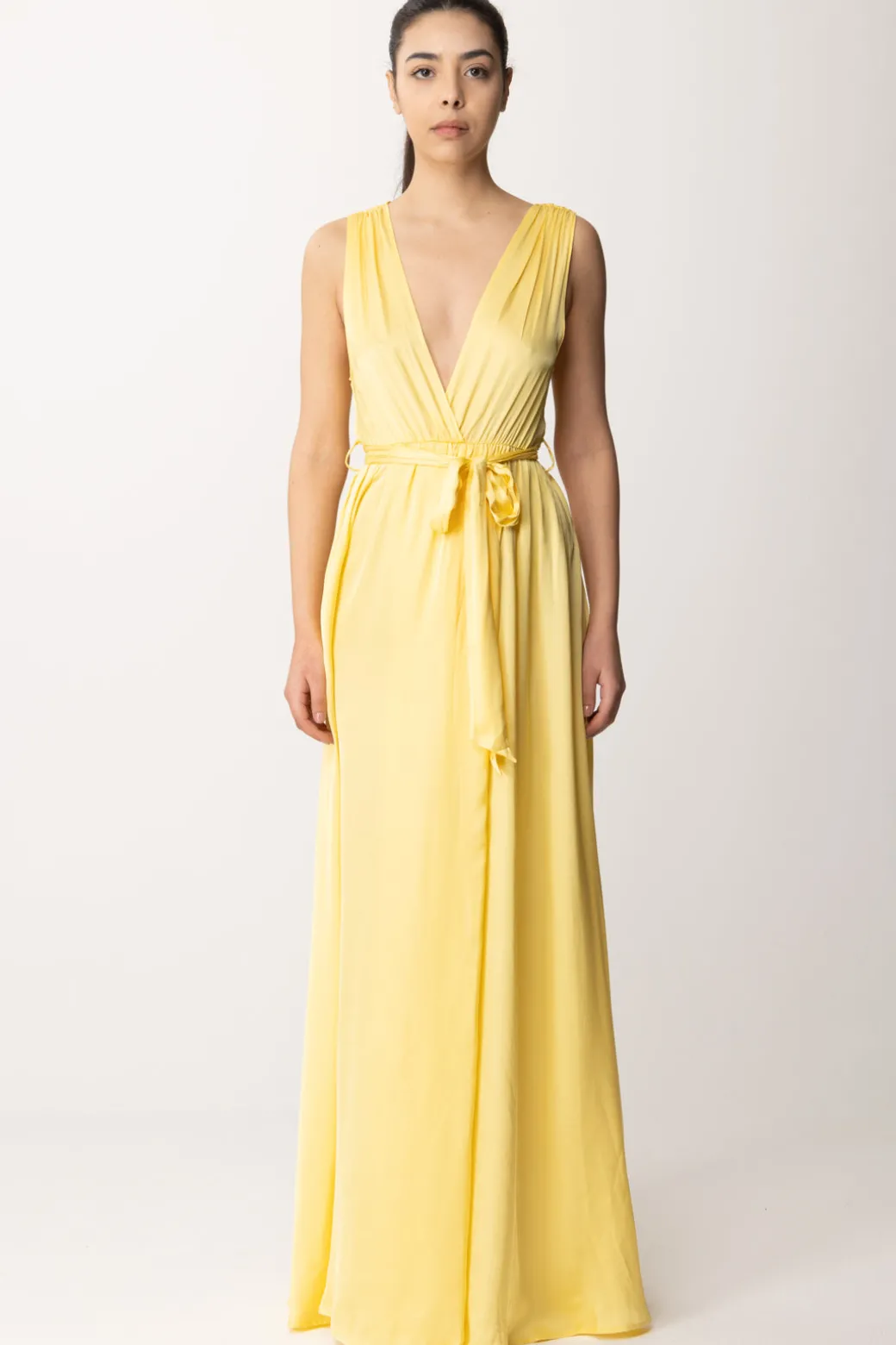 Donna Aniye By Abito Lungo Wrap Marys