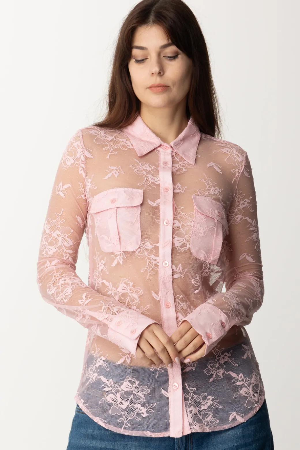 Donna Aniye By Camicia In Pizzo "lacy"