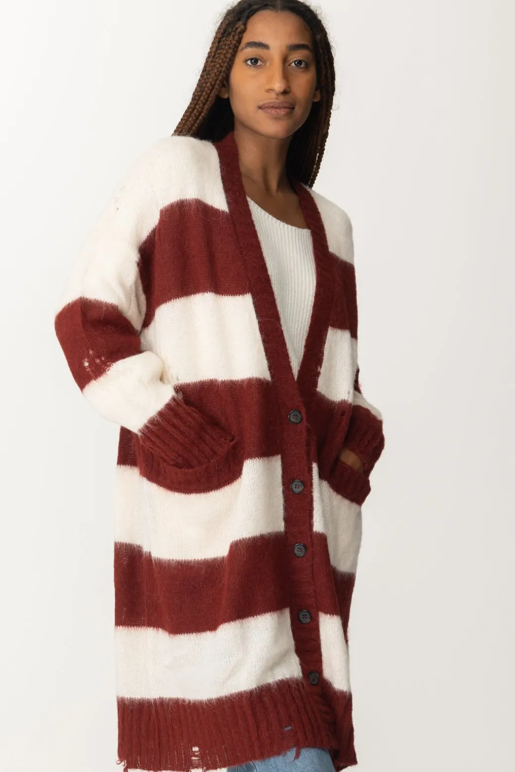 Donna Aniye By Cardigan a Righe