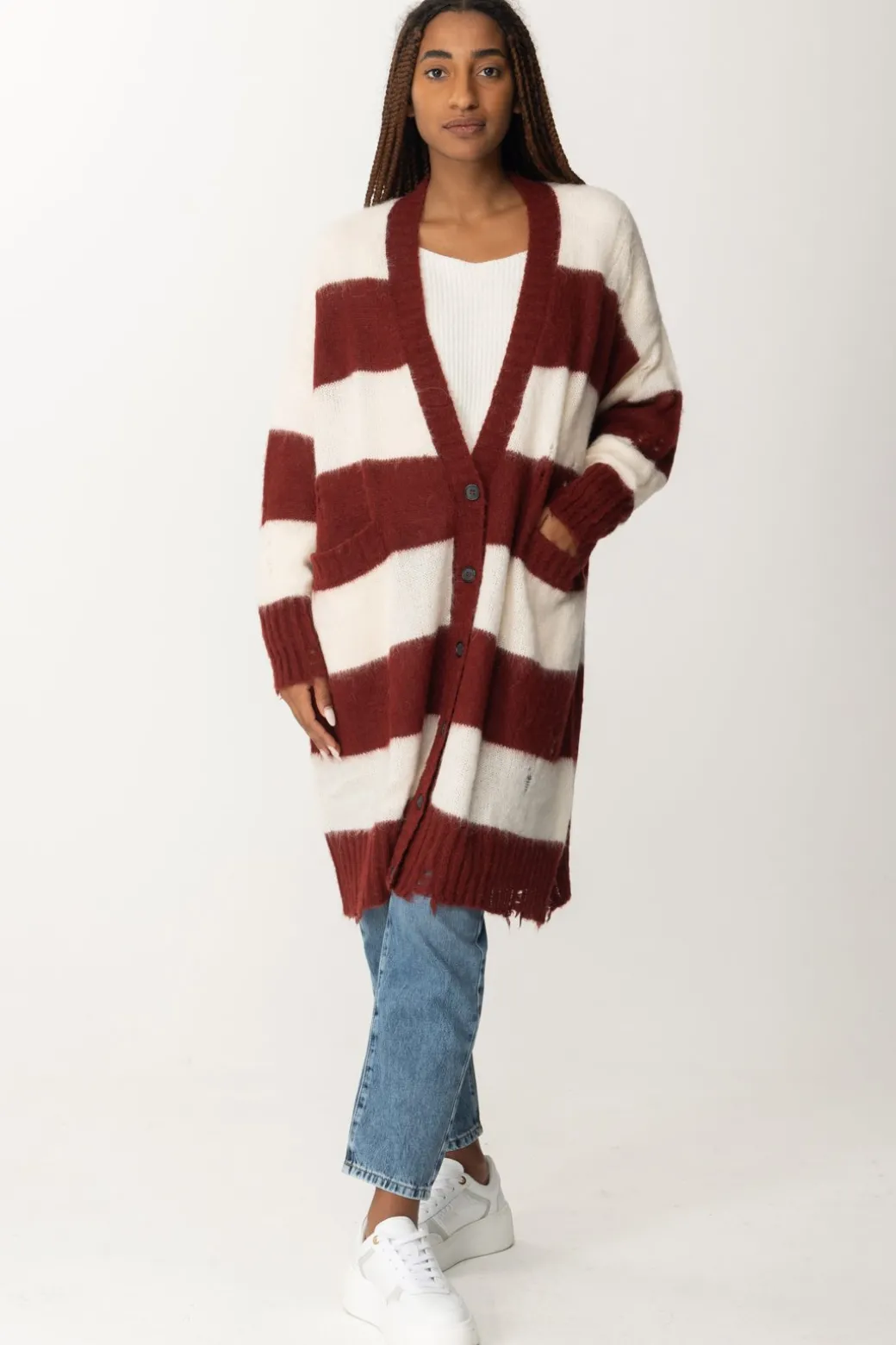Donna Aniye By Cardigan a Righe