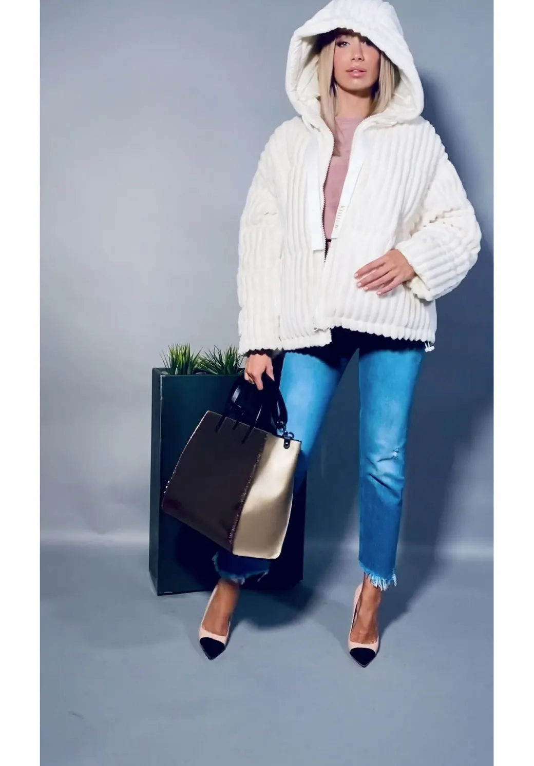 Donna Aniye By Jeans Boyfriend Dakota con Orlo Sfrangiato