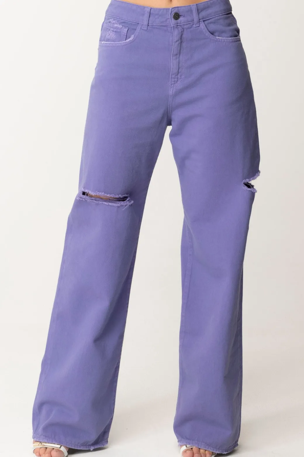 Donna Aniye By Jeans con Tagli Frida