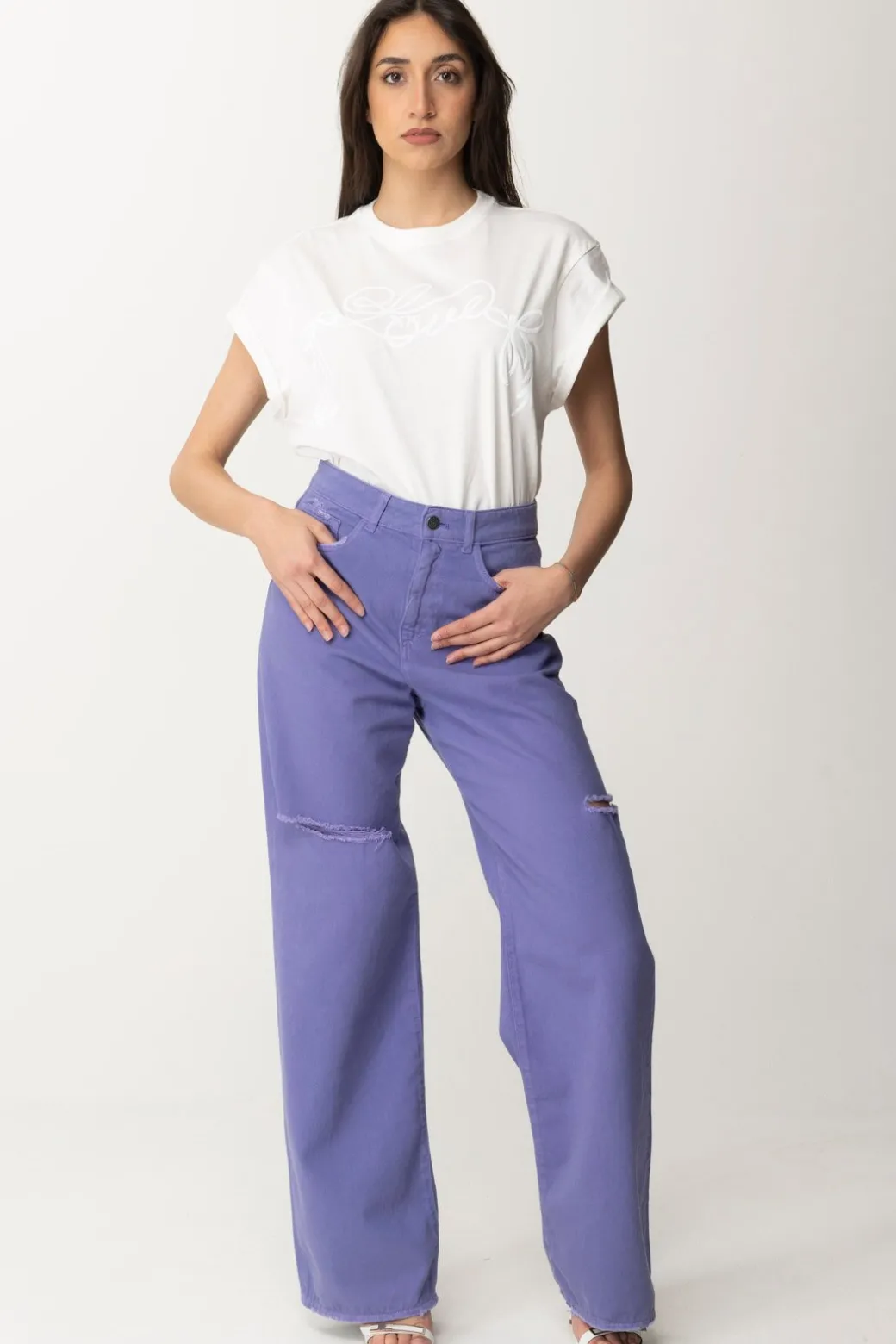 Donna Aniye By Jeans con Tagli Frida