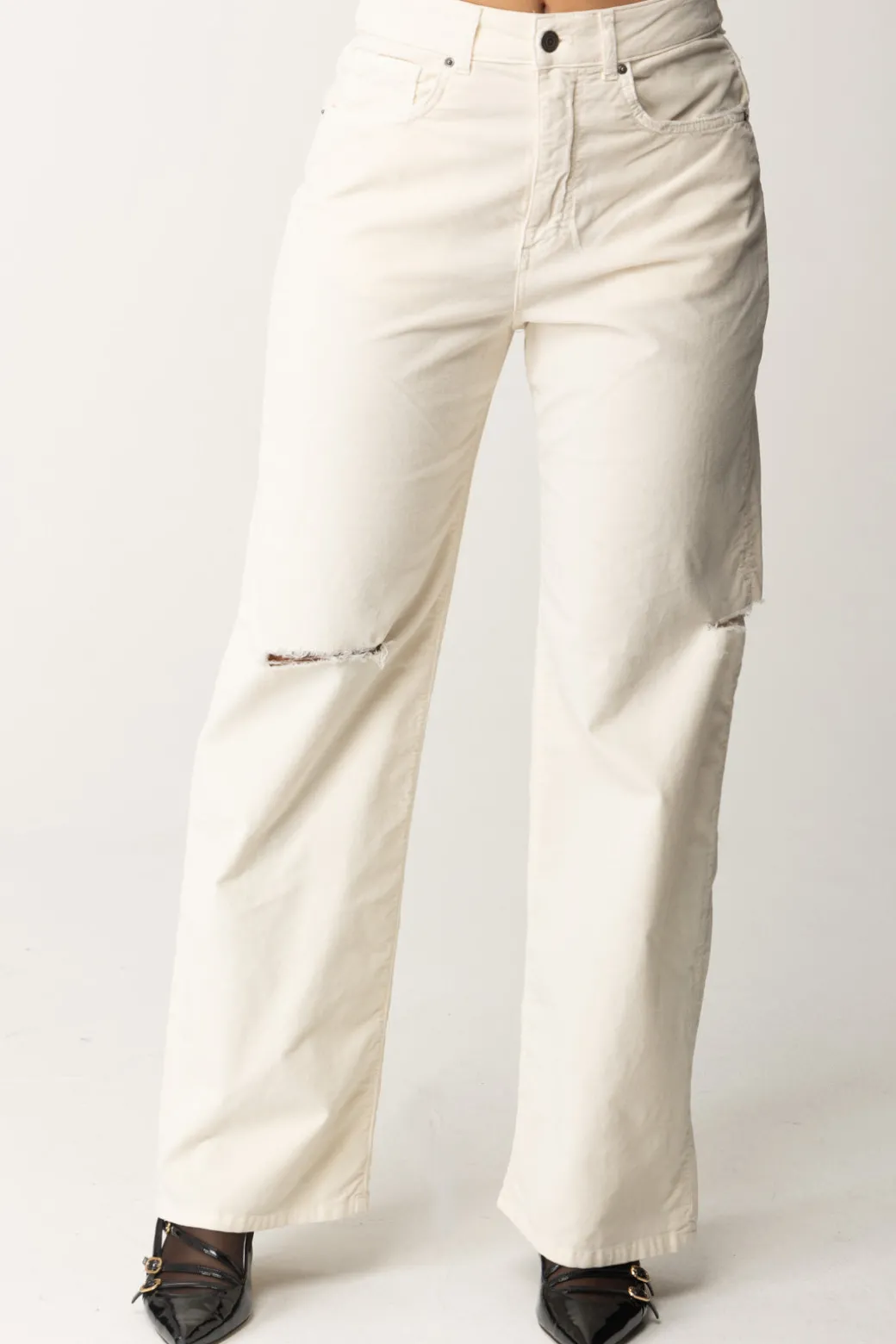 Donna Aniye By Jeans con Tagli Frida