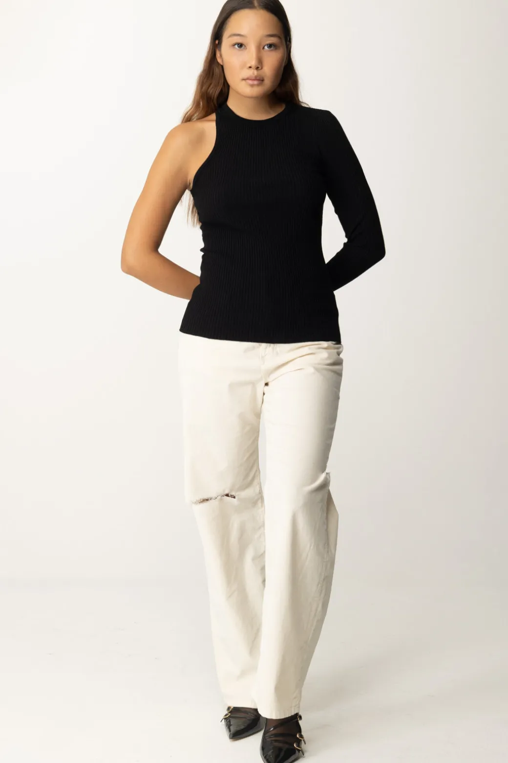 Donna Aniye By Jeans con Tagli Frida