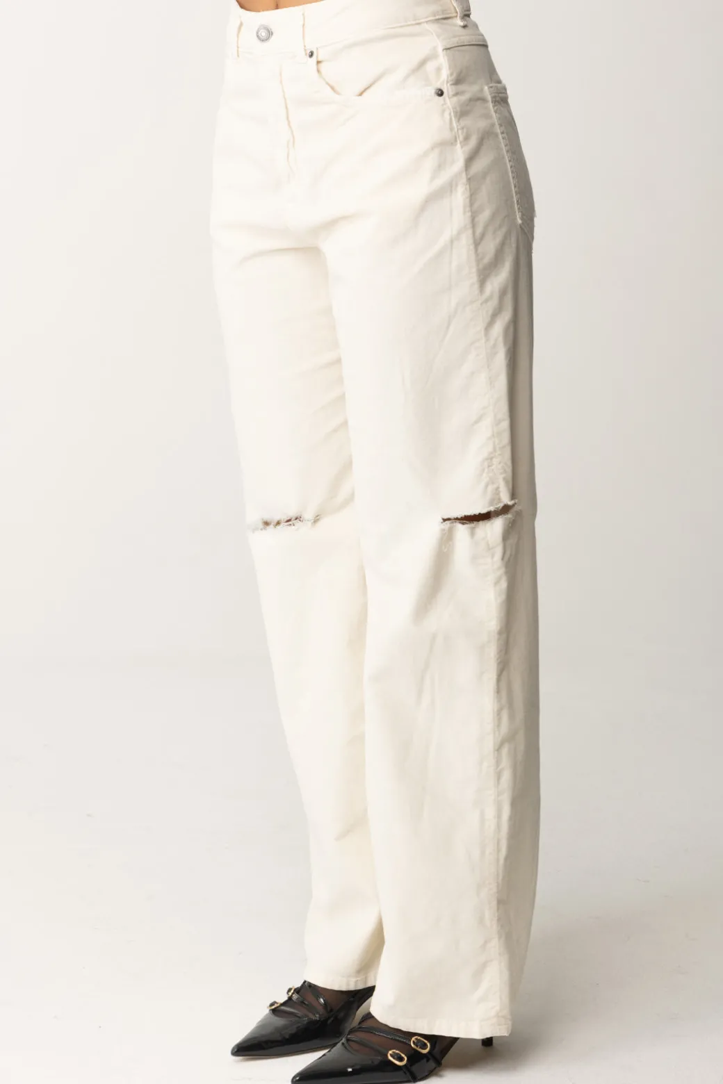 Donna Aniye By Jeans con Tagli Frida
