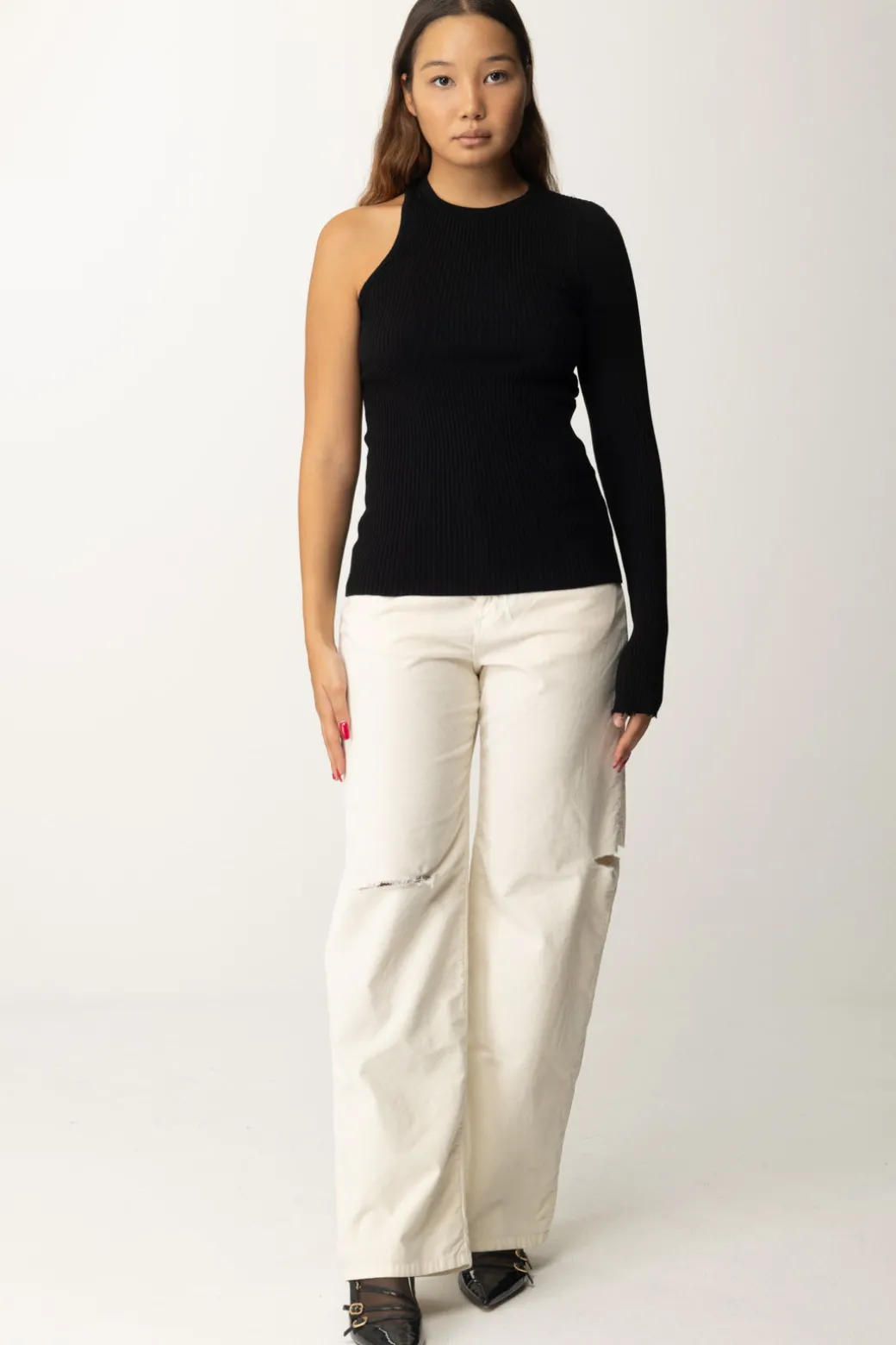 Donna Aniye By Jeans con Tagli Frida