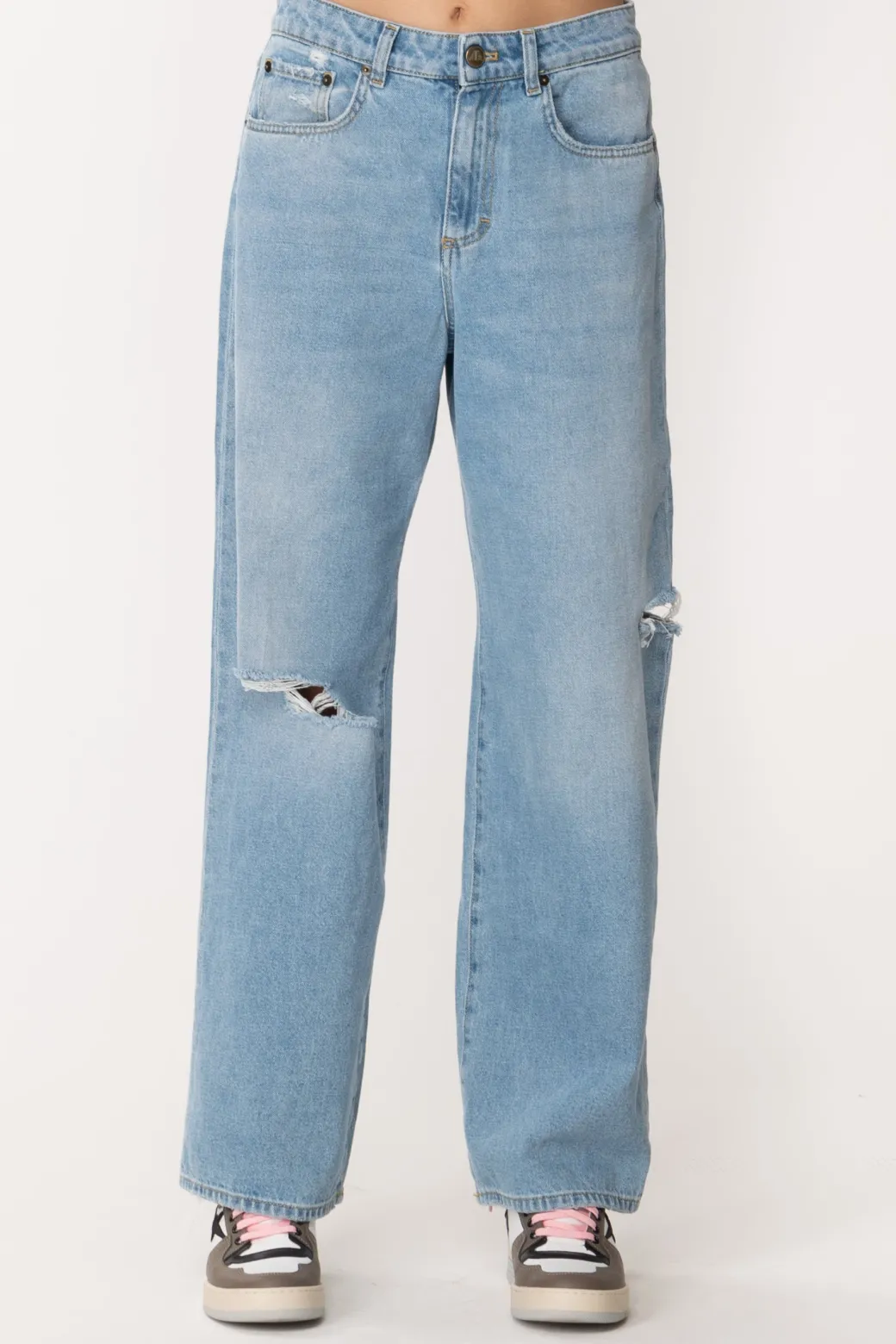 Donna Aniye By Jeans Frida Ampi con Tagli
