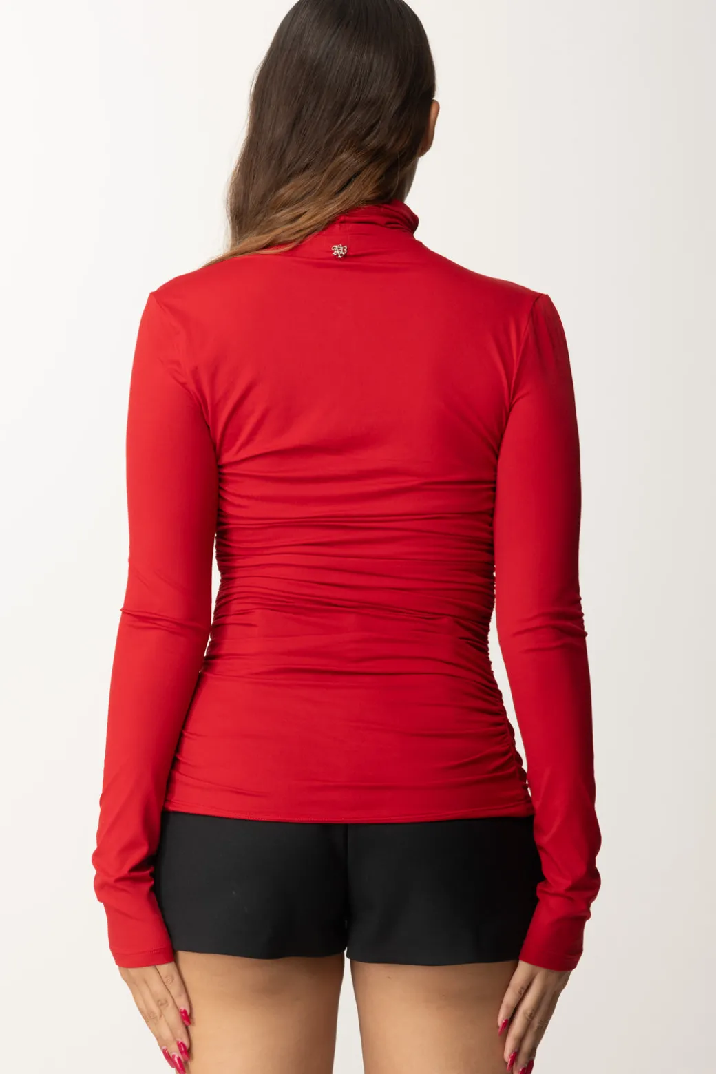Donna Aniye By Maglia In Jersey con Collo Alto Jett