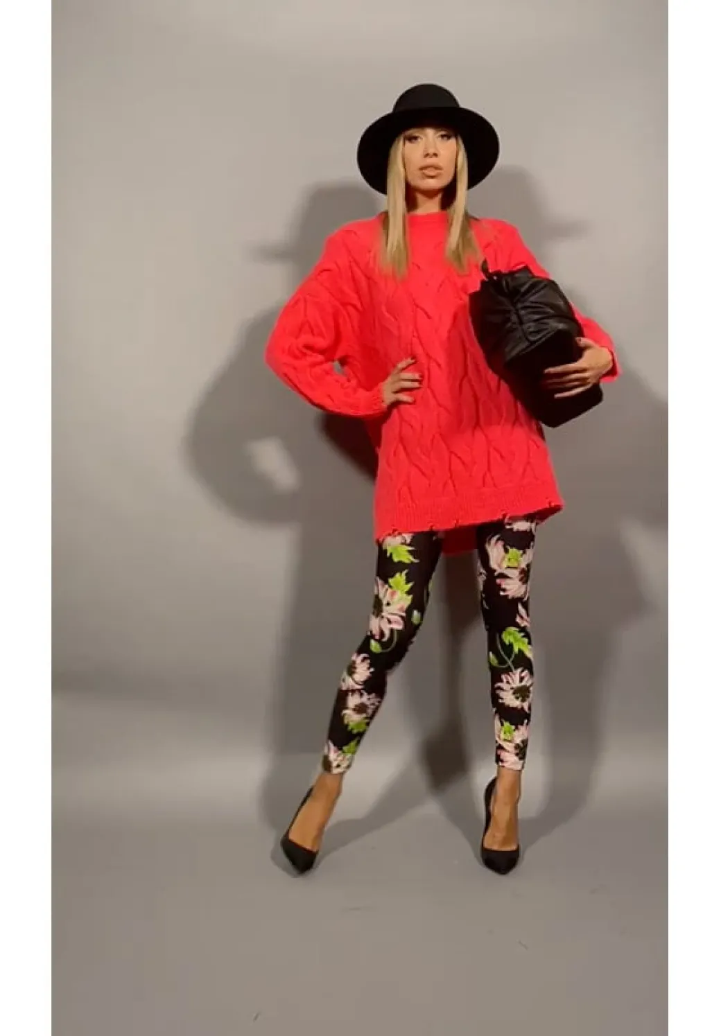 Donna Aniye By Maxi Pullover con Motivo a Trecce