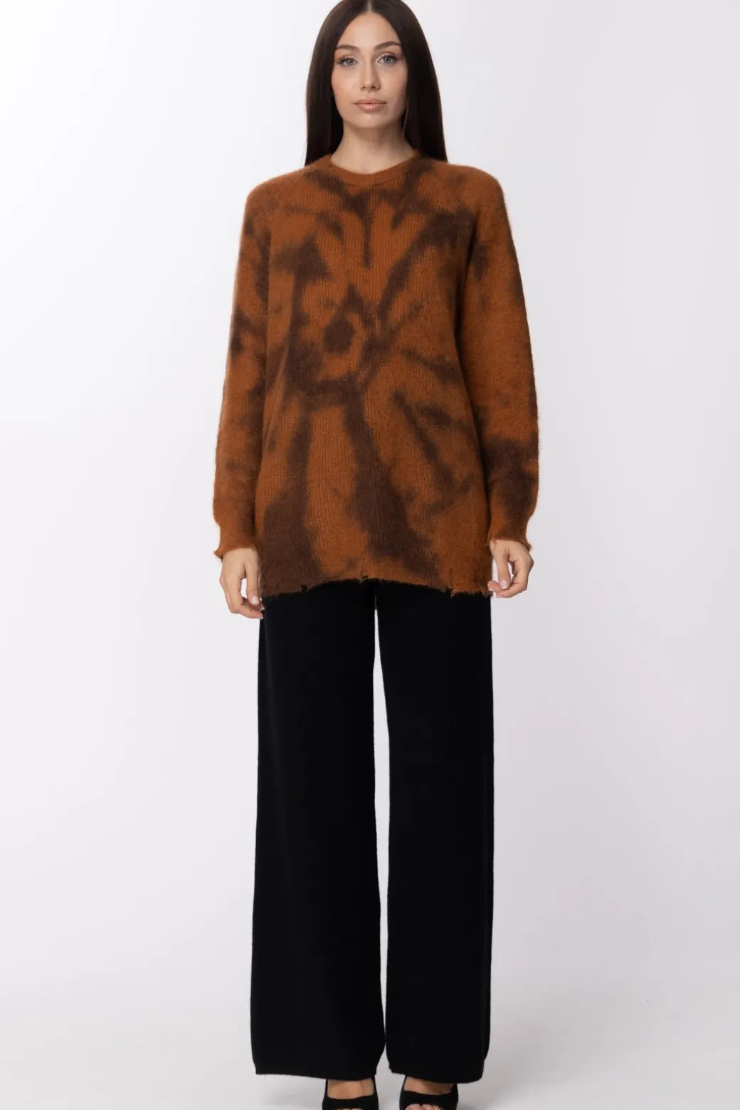 Donna Aniye By Maxi Pullover Effetto Maltinto