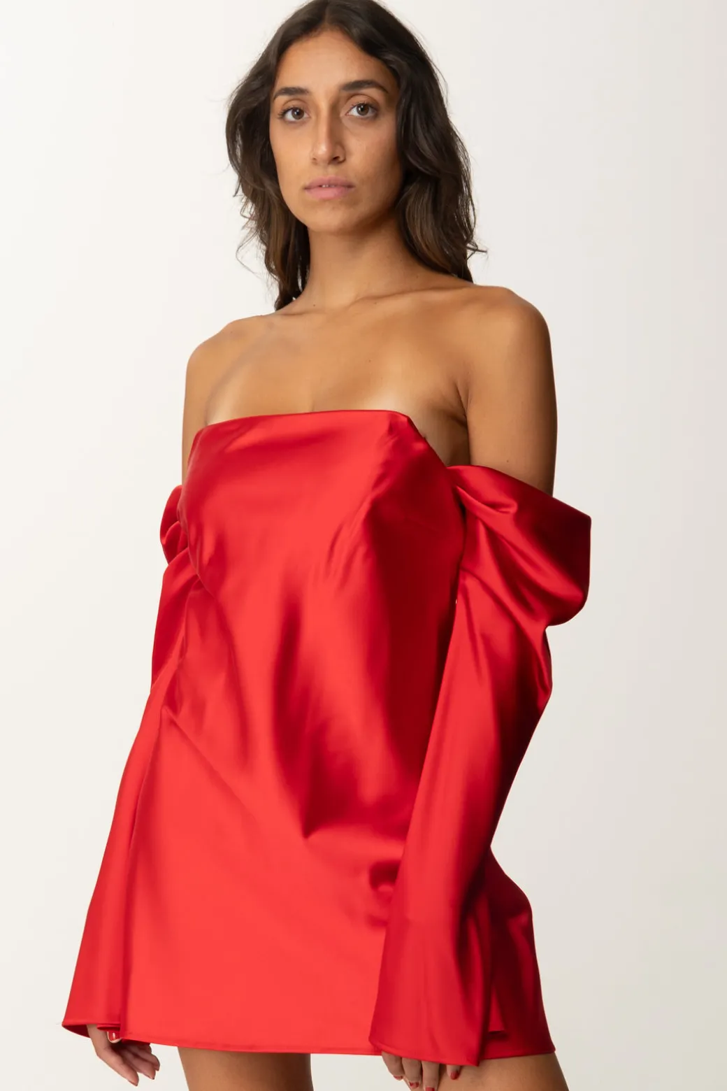 Donna Aniye By Mini Abito In Raso Stretch Vera