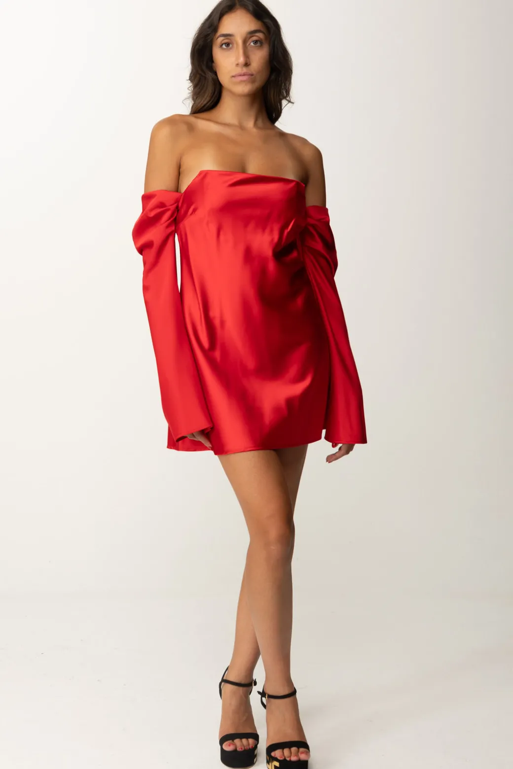 Donna Aniye By Mini Abito In Raso Stretch Vera