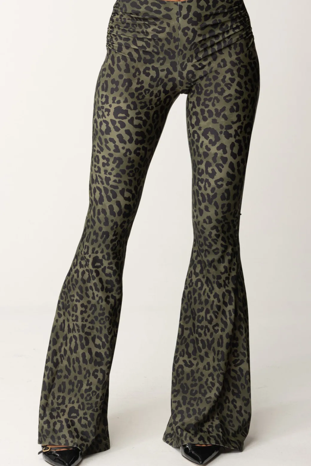 Donna Aniye By Pantaloni In Lycra Flared Ice