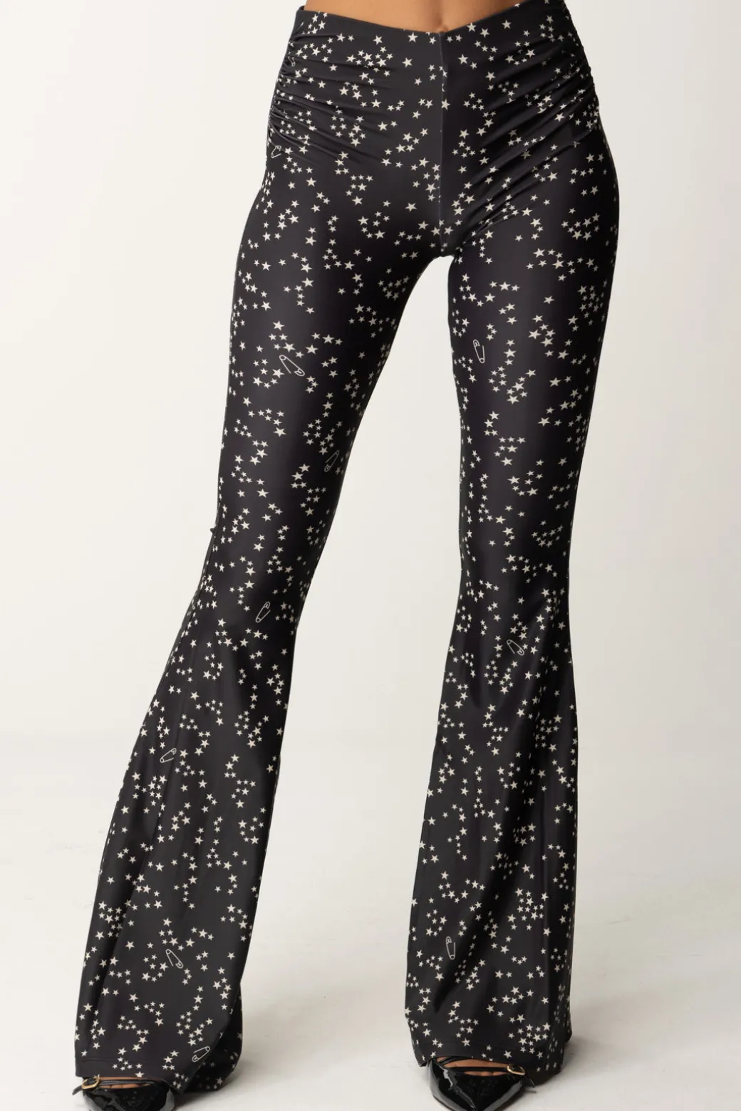 Donna Aniye By Pantaloni In Lycra Flared Ice