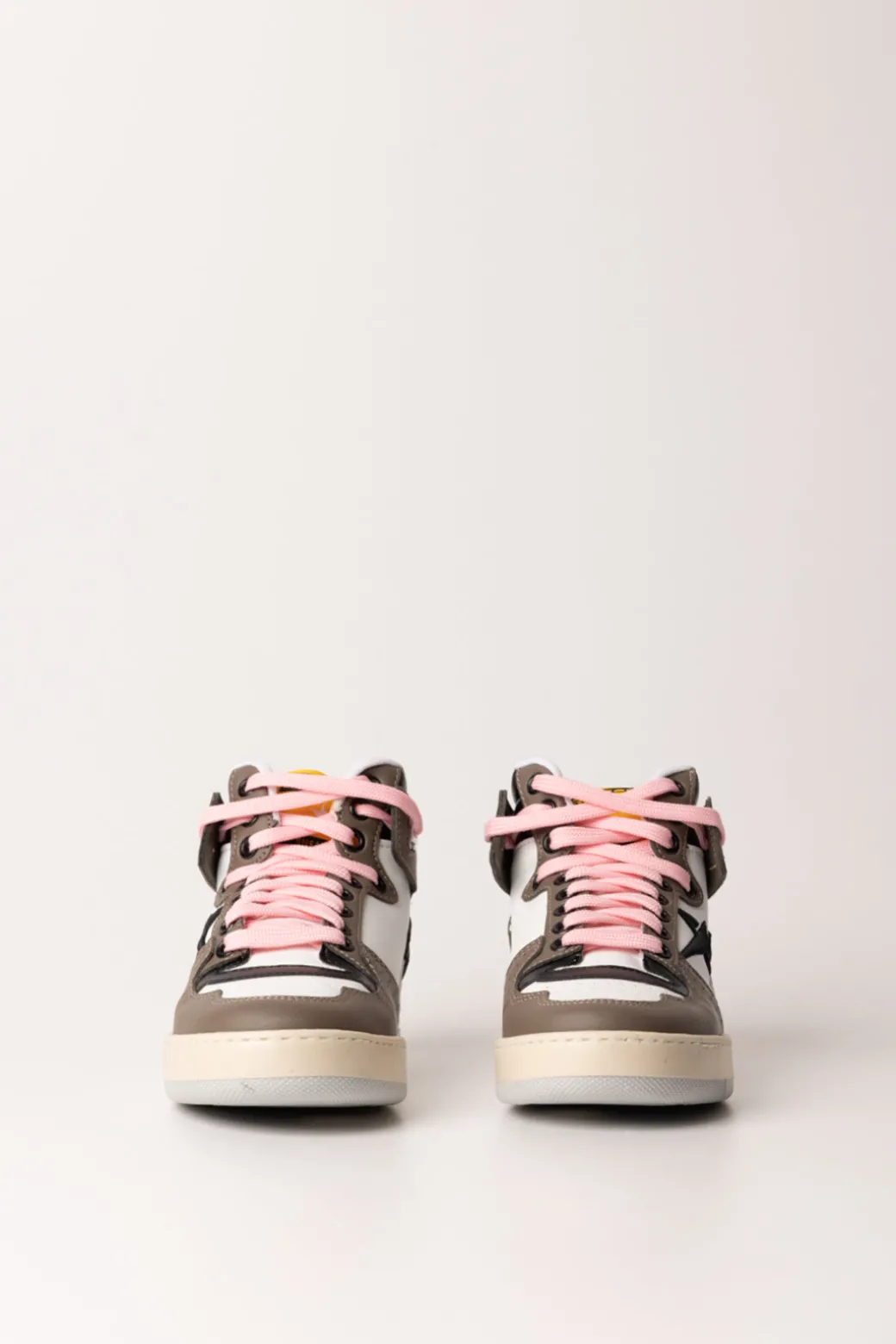 Donna Aniye By Sneakers con Inserti In Pelle e Camoscio