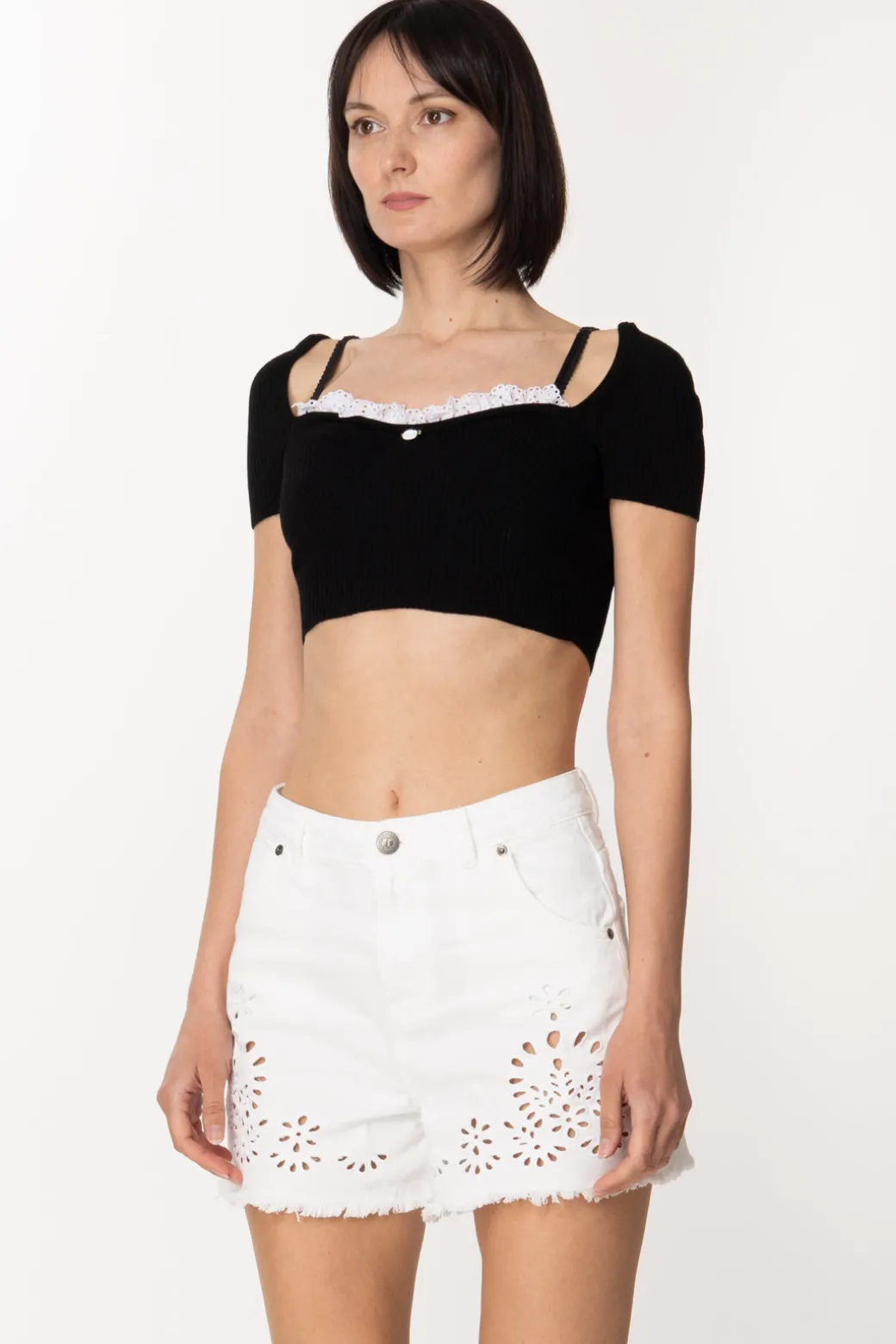 Donna Aniye By Top Charlotte con Pizzo Sangallo