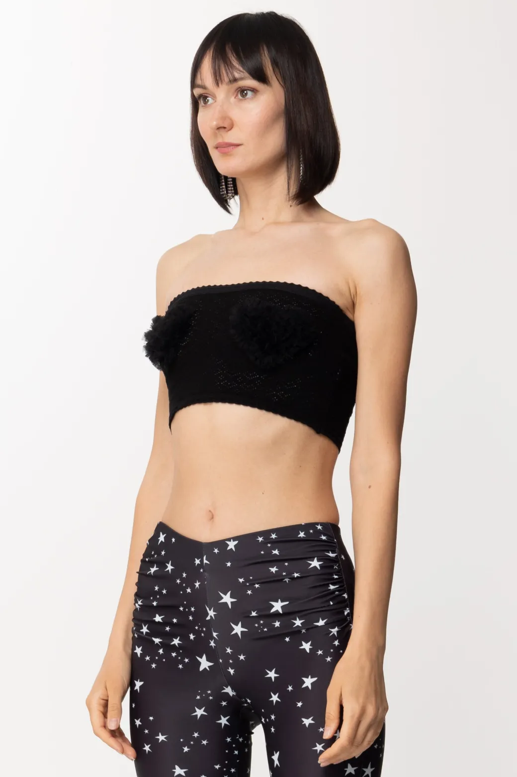 Donna Aniye By Top Kara a Fascia con Applicazioni In Tulle