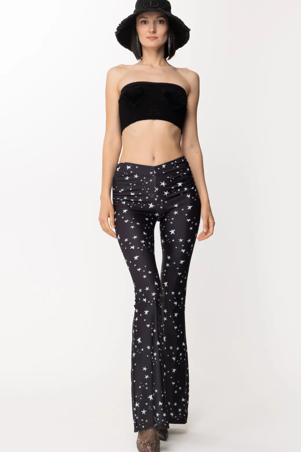 Donna Aniye By Top Kara a Fascia con Applicazioni In Tulle