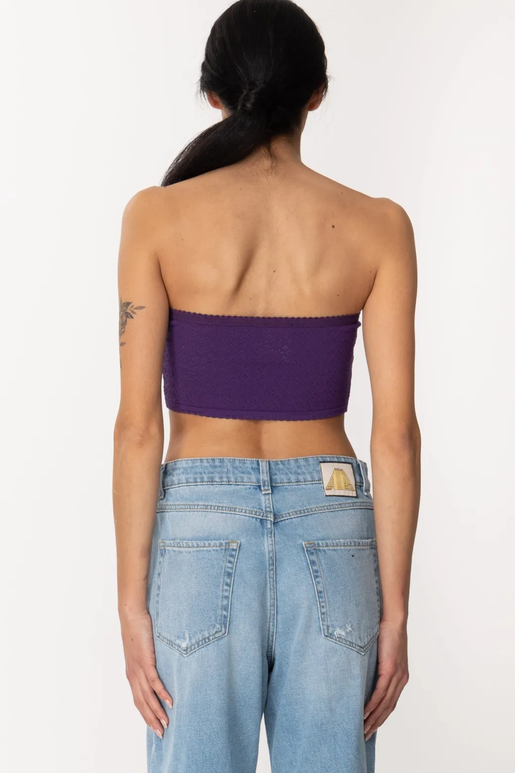 Donna Aniye By Top Kara a Fascia con Applicazioni In Tulle