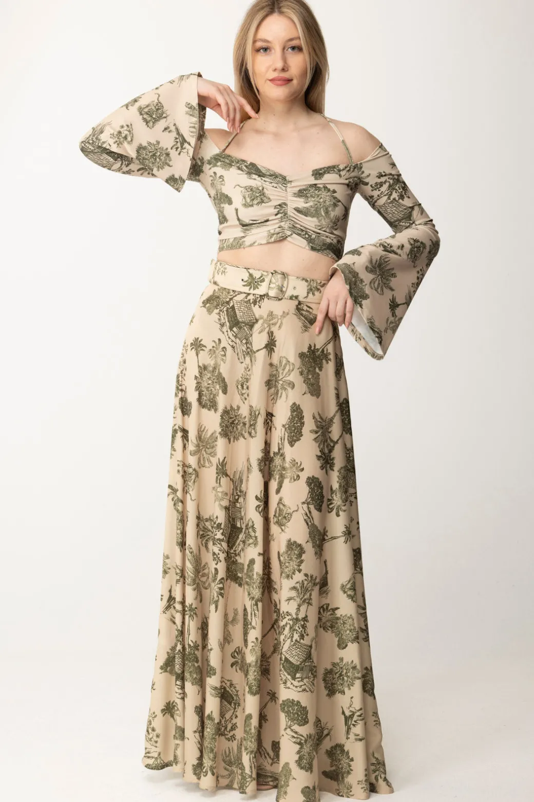 Donna Aniye By Top Off-shoulder Iry con Intrecci