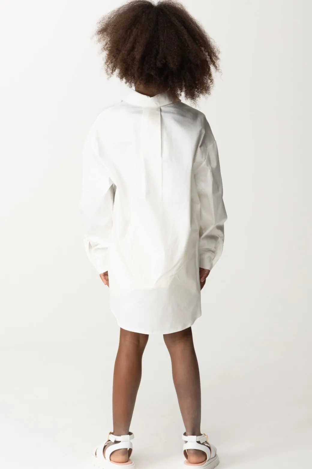 Elisabetta Franchi Bambina Abito con Camicia e Gonna