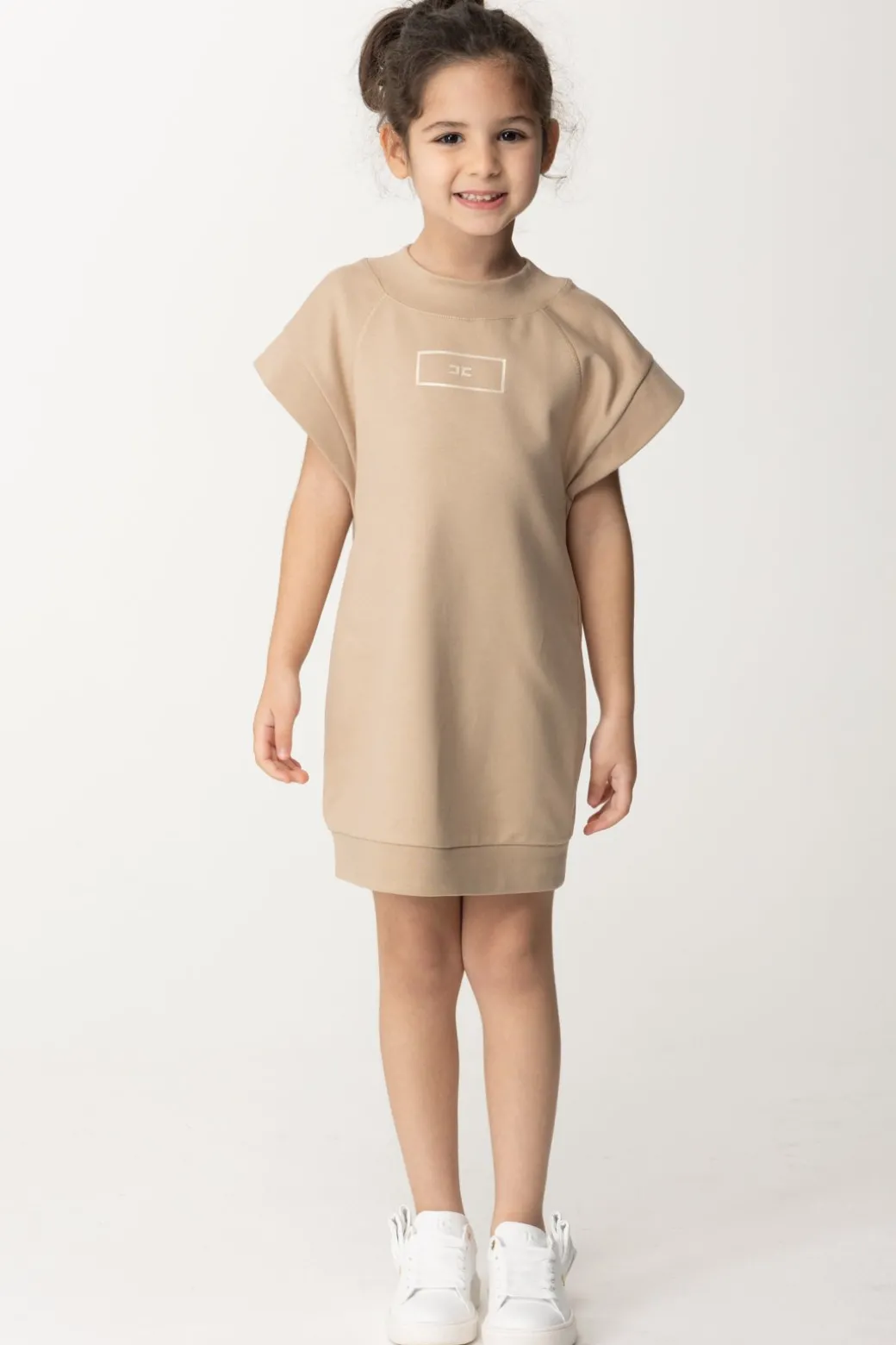 Elisabetta Franchi Bambina Abito In Felpa con Logo