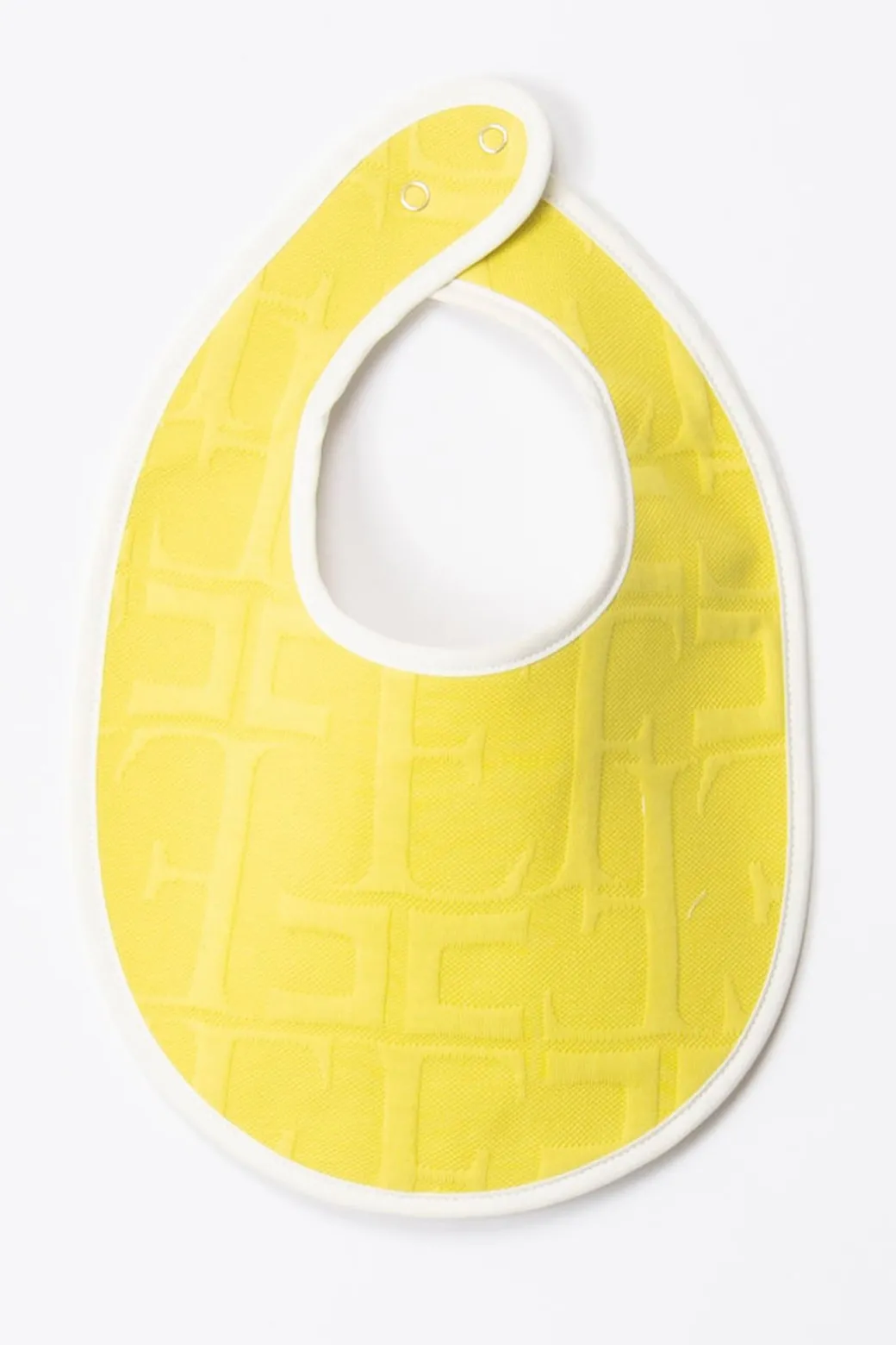 Elisabetta Franchi Bambina Bavetta con Logo Embossed