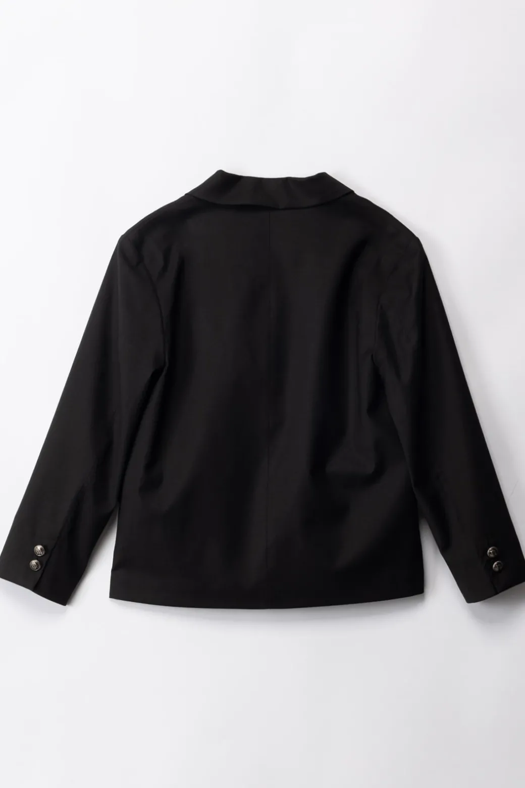Elisabetta Franchi Bambina Blazer In Fresco Lana con Bottoni Logati