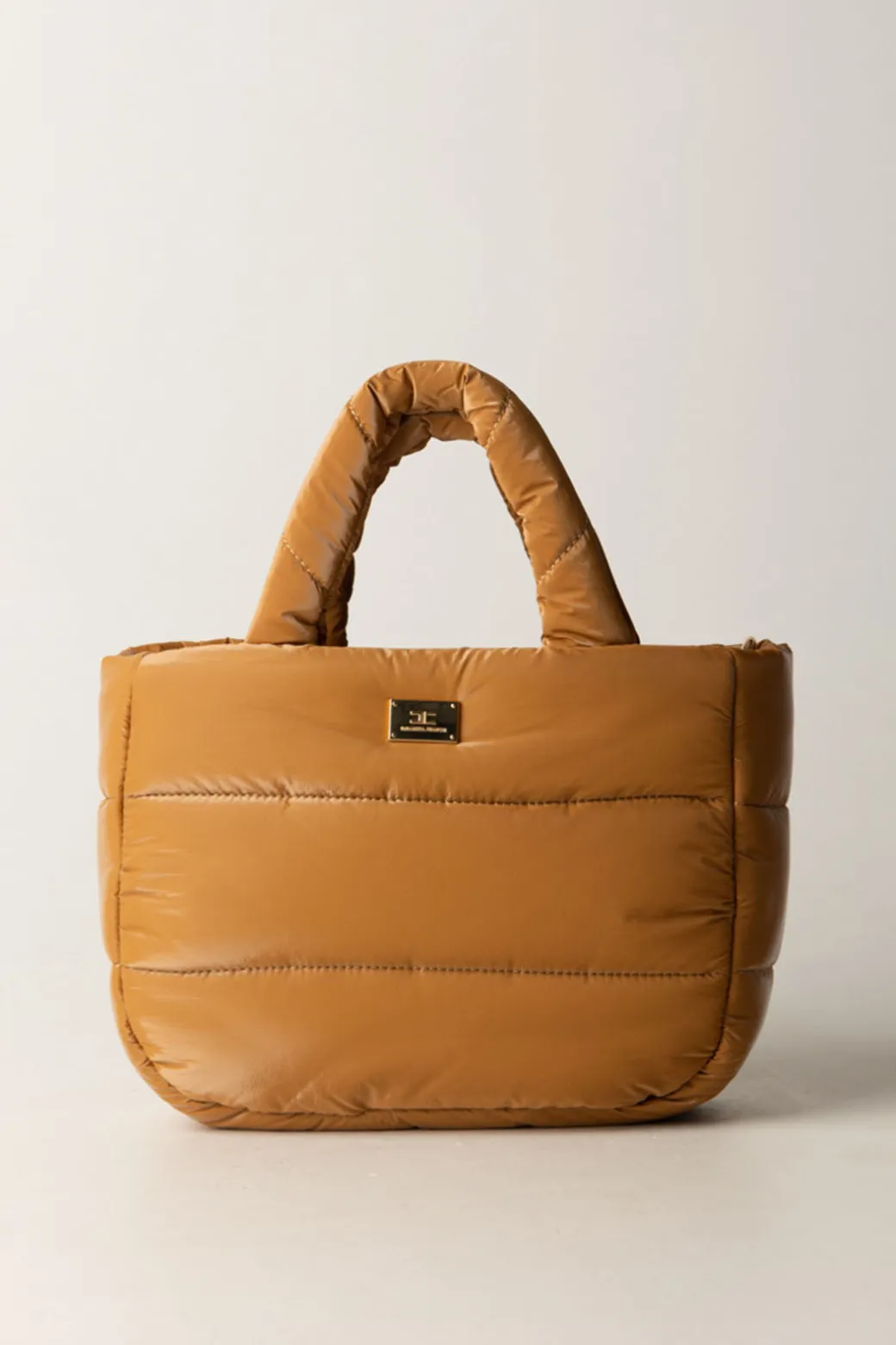Elisabetta Franchi Bambina Borsa a Mano In Nylon Imbottita