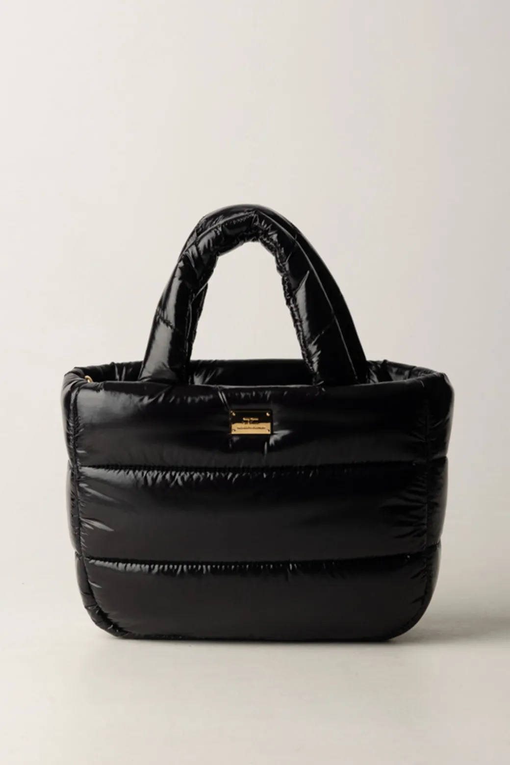 Elisabetta Franchi Bambina Borsa a Mano In Nylon Imbottita