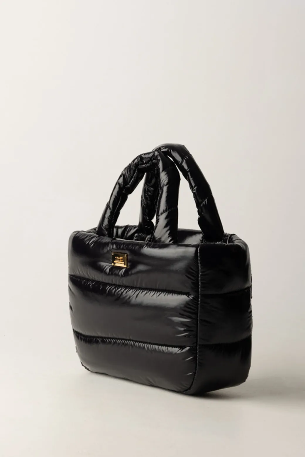 Elisabetta Franchi Bambina Borsa a Mano In Nylon Imbottita