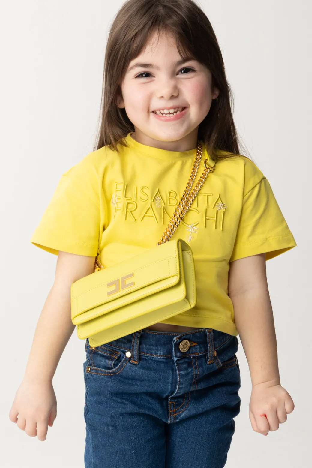 Elisabetta Franchi Bambina Borsa Portacellulare a Tracolla