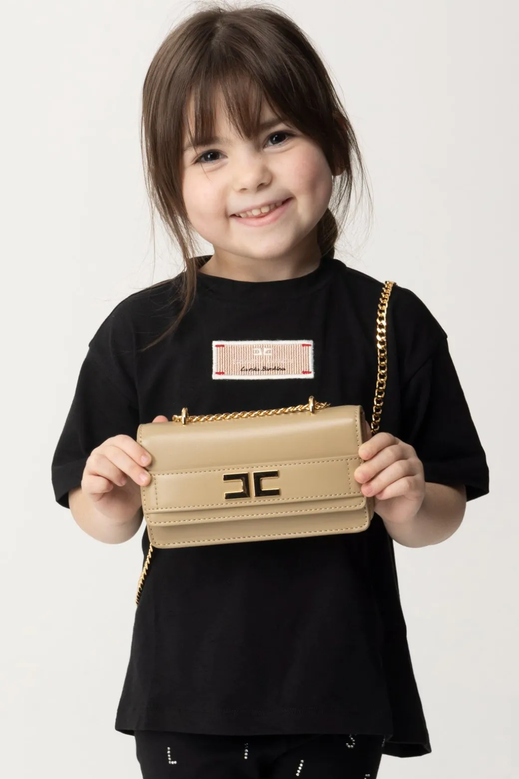 Elisabetta Franchi Bambina Borsa Portacellulare a Tracolla