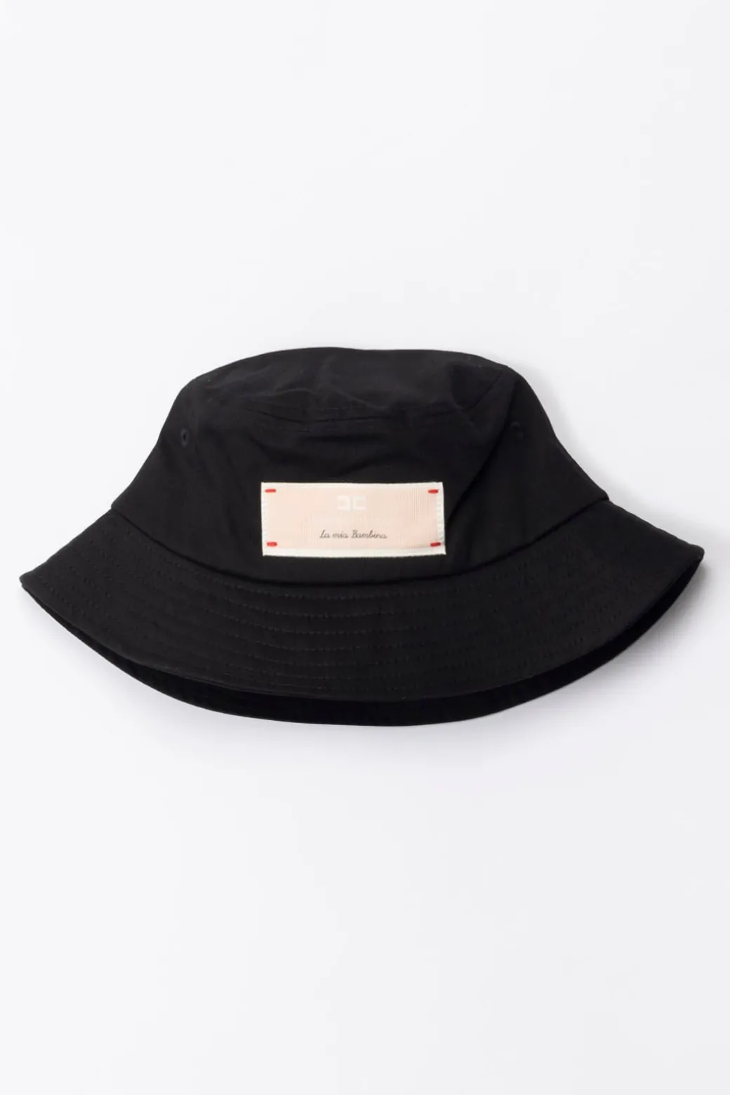 Elisabetta Franchi Bambina Cappello Alla Pescatora con Etichetta Logata