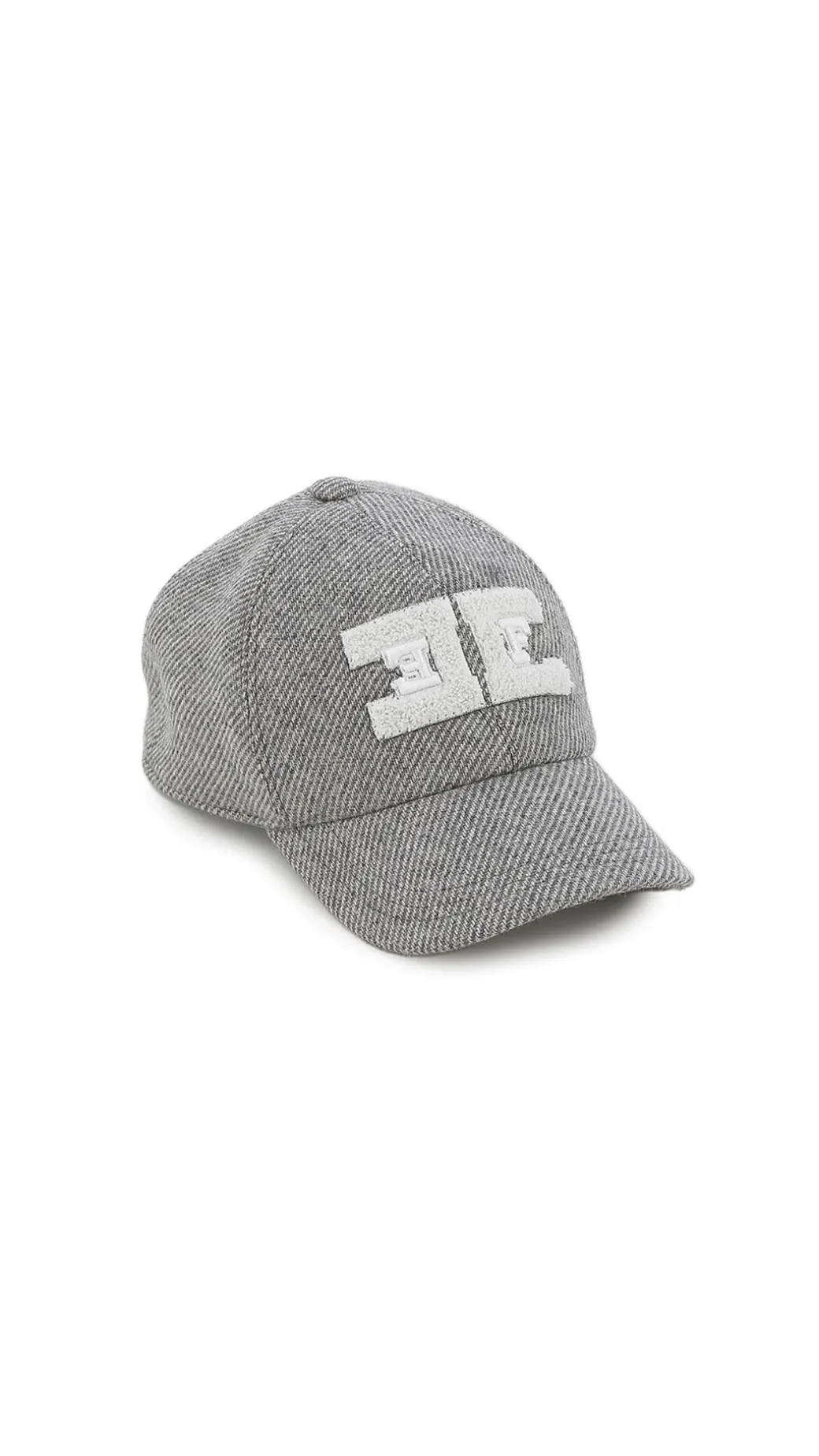 Elisabetta Franchi Bambina Cappello Da Baseball In Lana con Logo