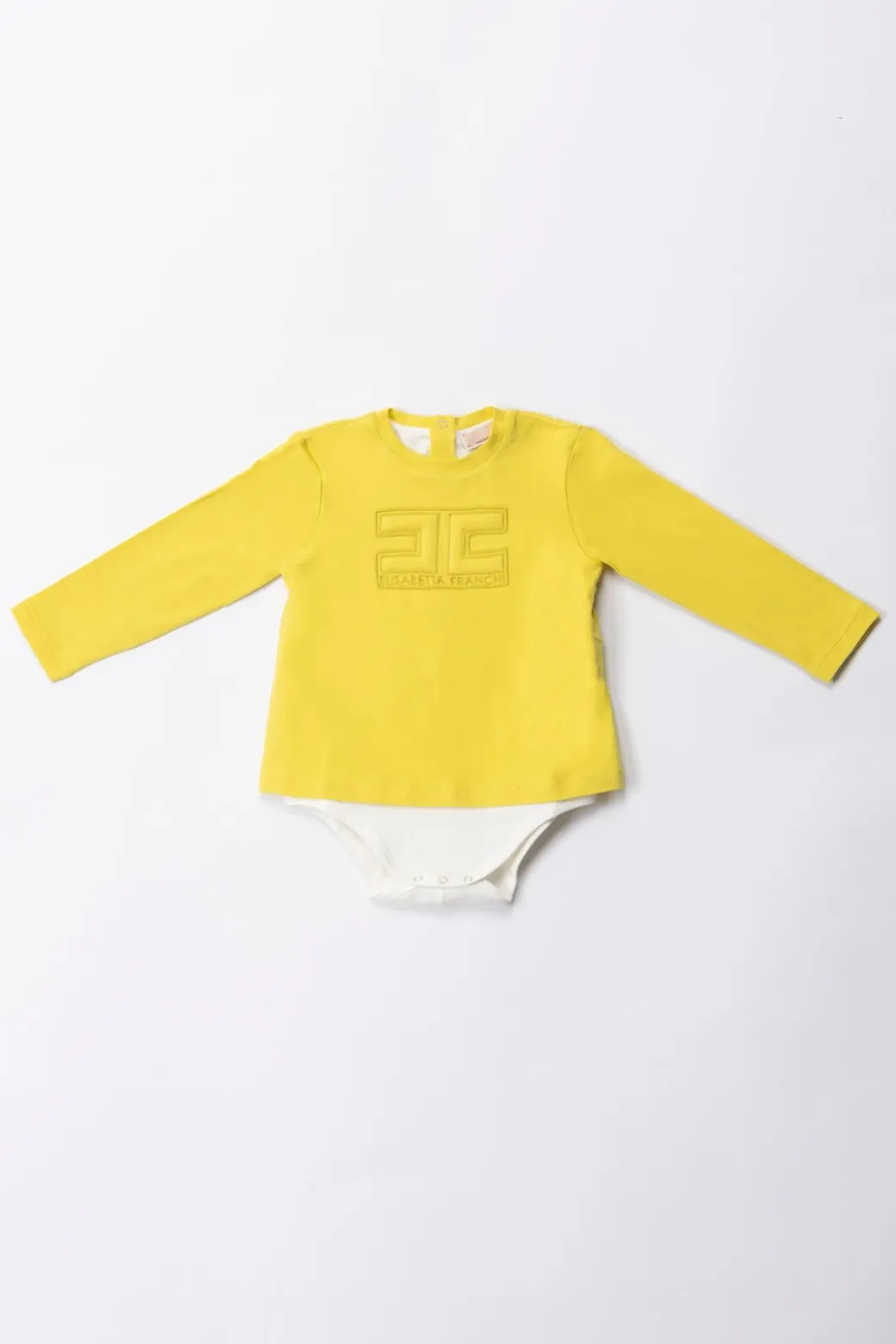 Elisabetta Franchi Bambina Completo Body e Leggings con Ricamo Logo