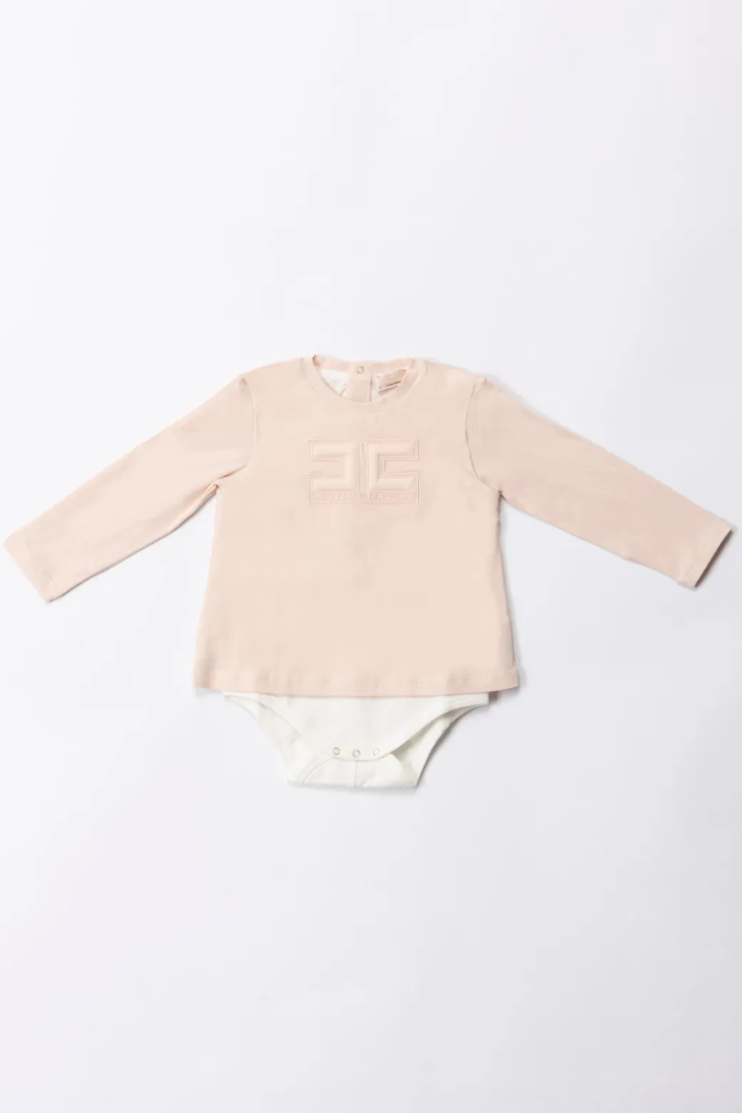Elisabetta Franchi Bambina Completo Body e Leggings con Ricamo Logo