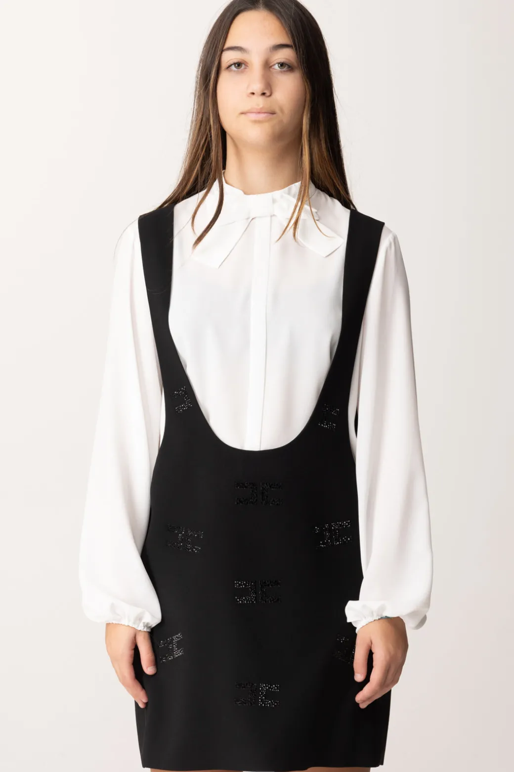 Elisabetta Franchi Bambina Completo Camicia e Scamiciato