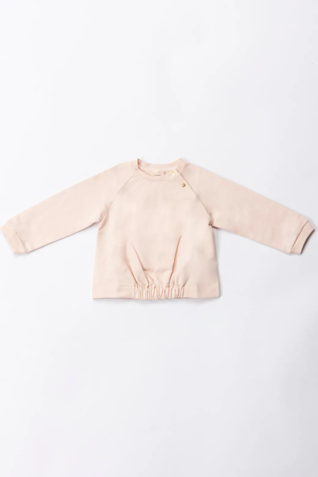 Elisabetta Franchi Bambina Felpa Girocollo con Logo Cc