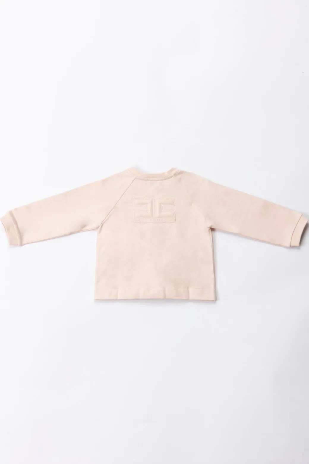 Elisabetta Franchi Bambina Felpa Girocollo con Logo Cc
