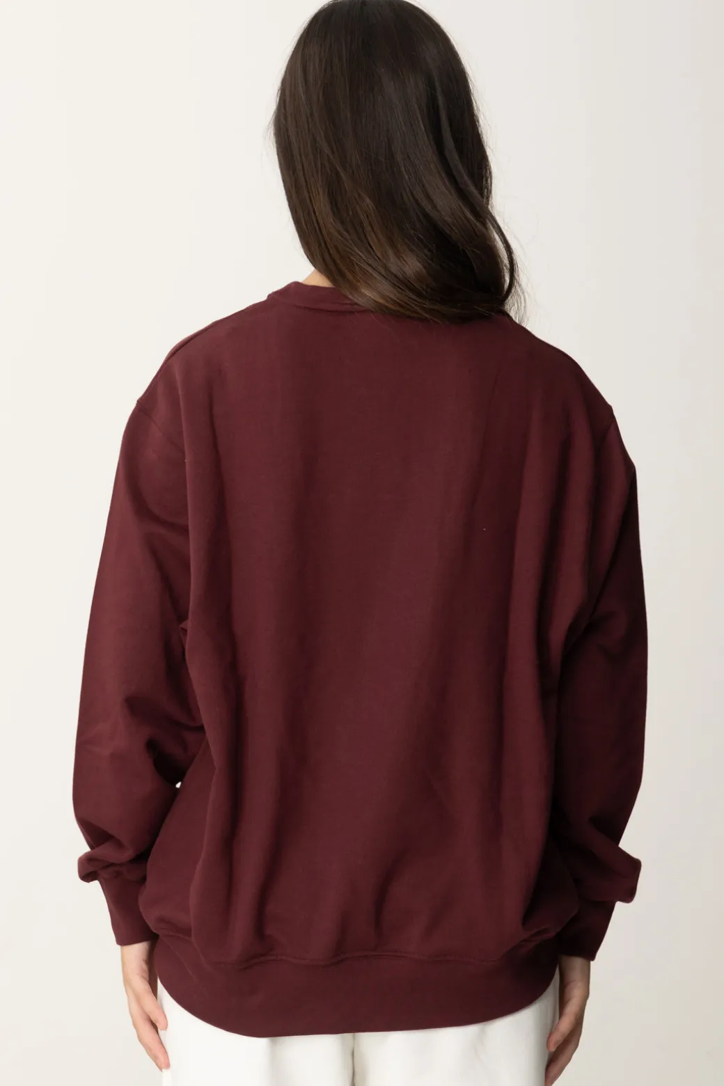 Elisabetta Franchi Bambina Felpa Over con Patch 1998
