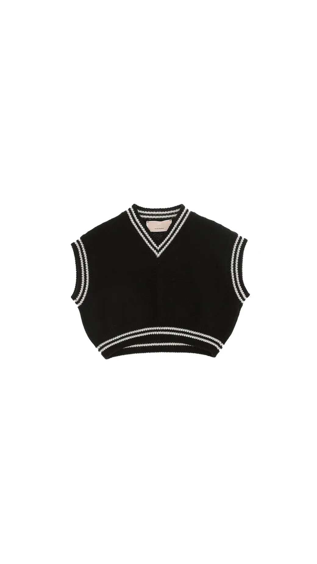 Elisabetta Franchi Bambina Gilet Corto In Lana