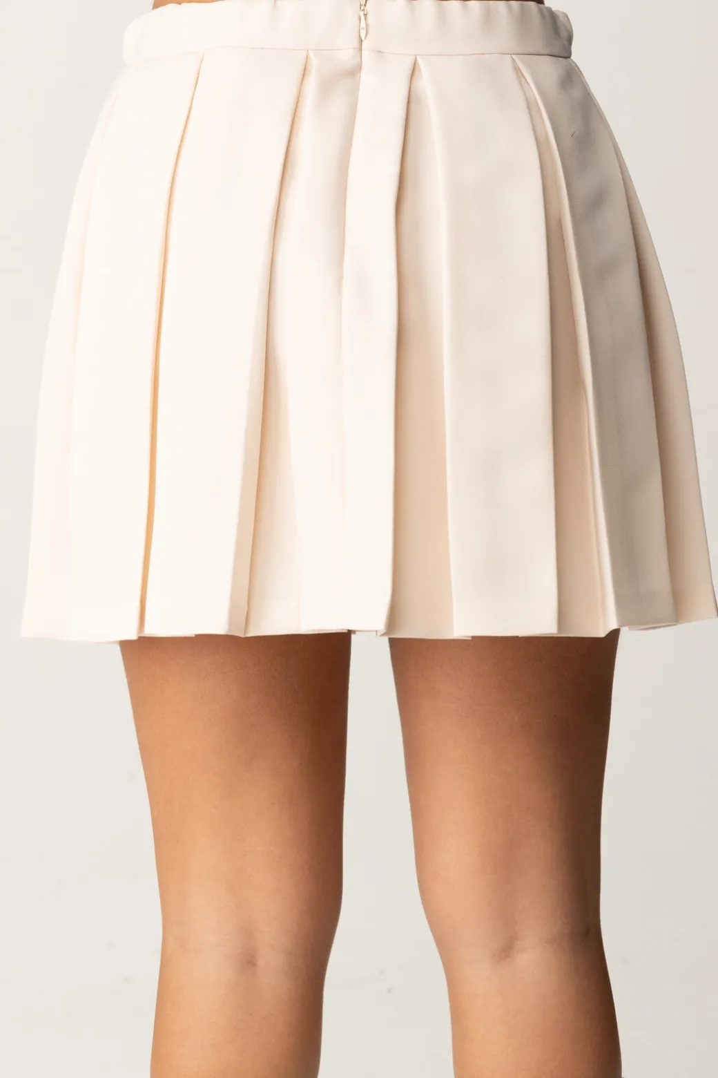 Elisabetta Franchi Bambina Gonna a Pieghe con Ricamo Special Series