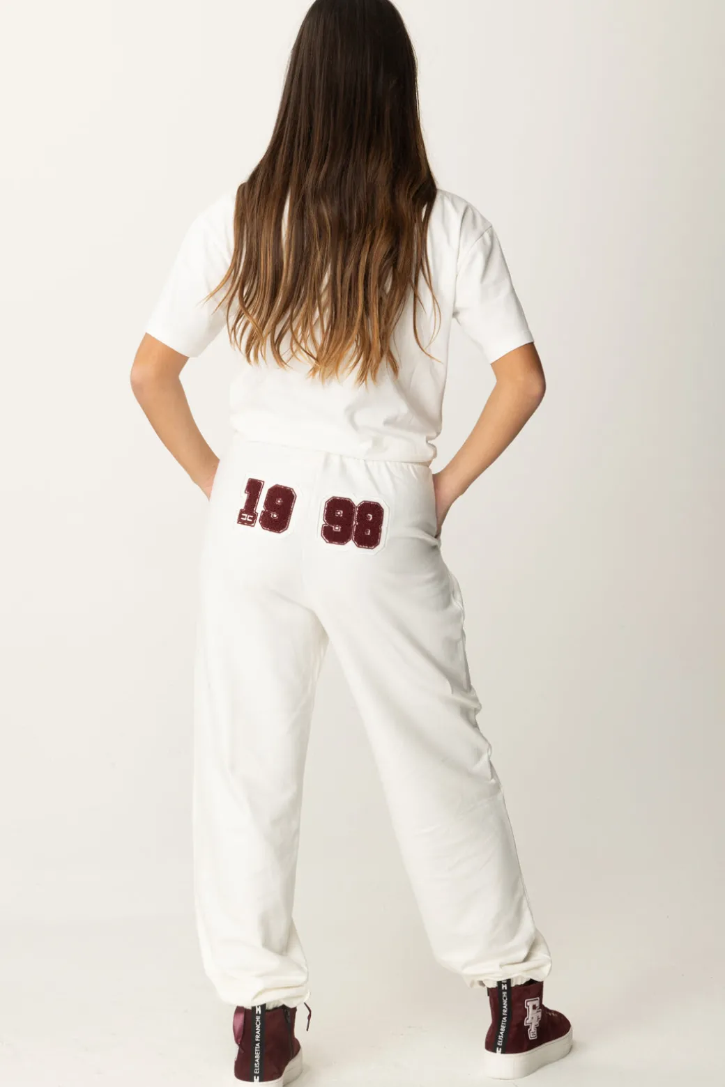 Elisabetta Franchi Bambina Jogging con Toppa 1998 Sul Retro