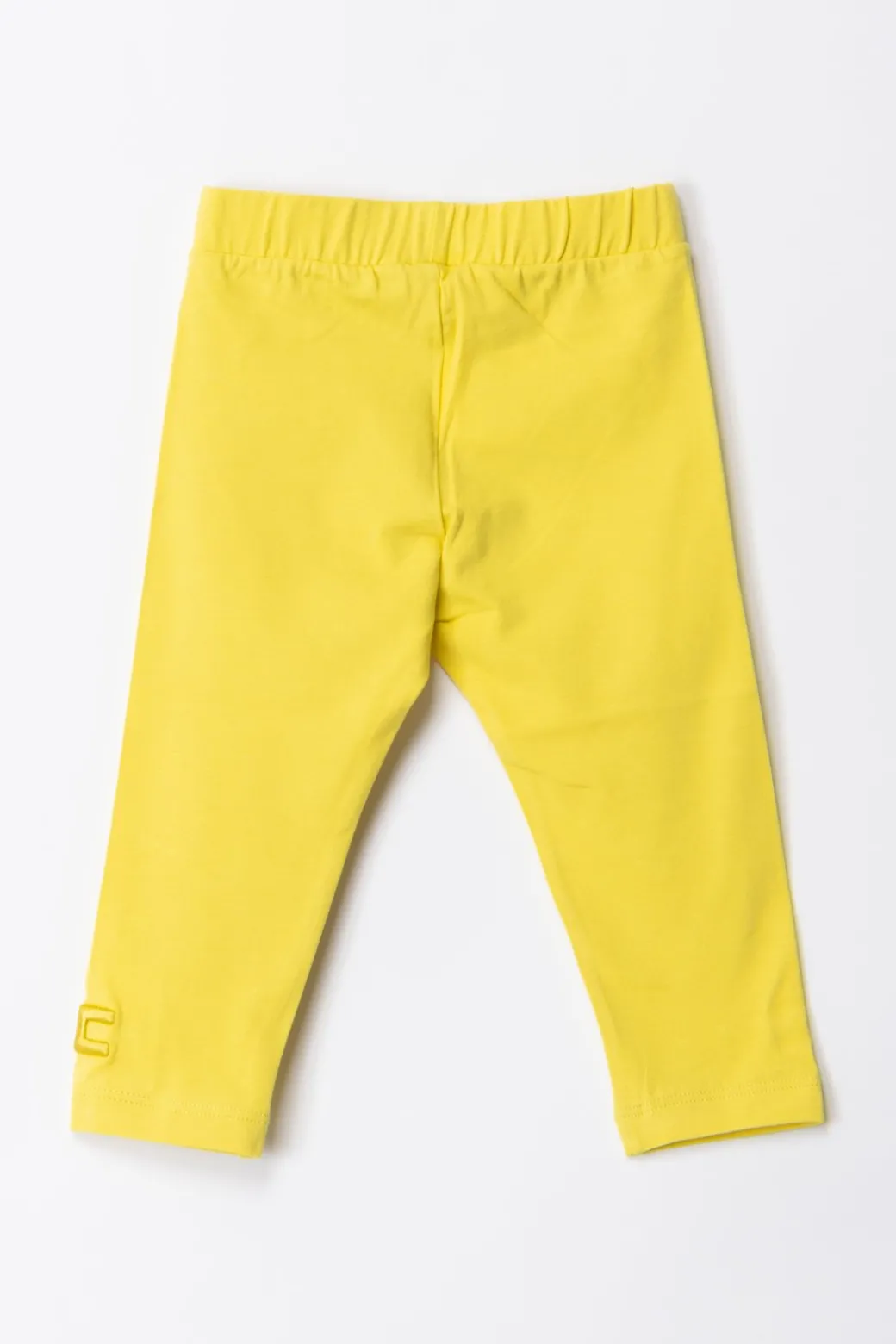 Elisabetta Franchi Bambina Leggings con Logo Cc Ricamato