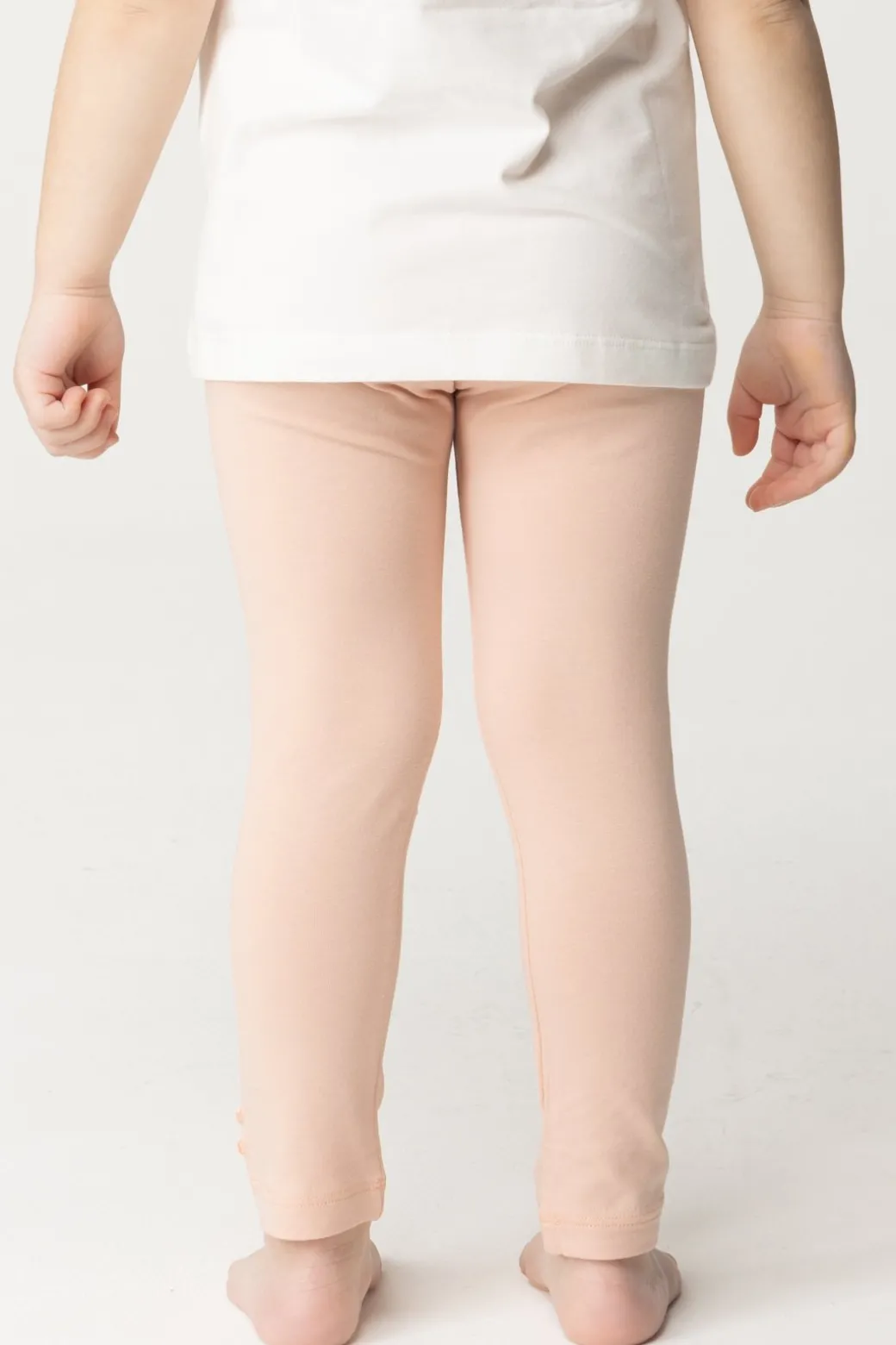 Elisabetta Franchi Bambina Leggings con Logo Cc Ricamato
