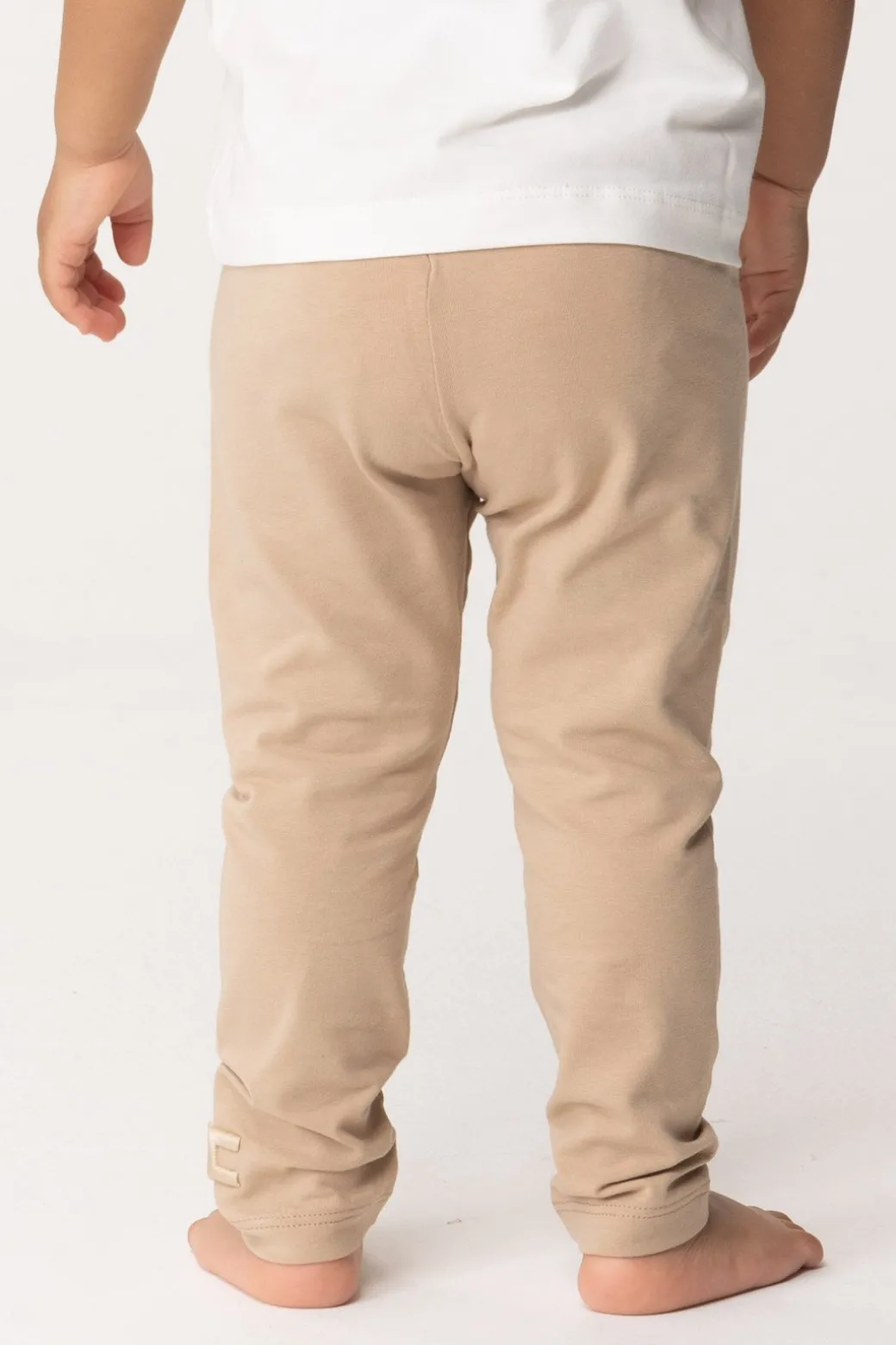 Elisabetta Franchi Bambina Leggings con Logo Cc Ricamato