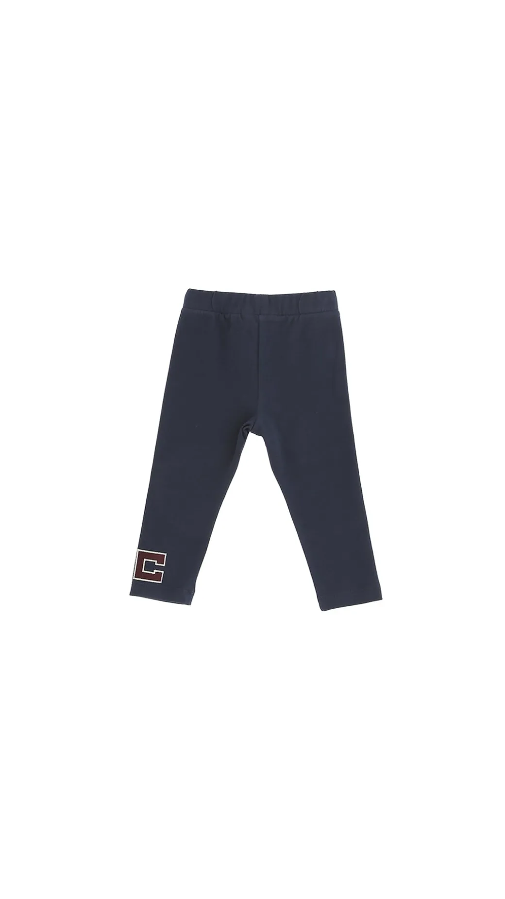 Elisabetta Franchi Bambina Leggings con Ricamo Logo Cc